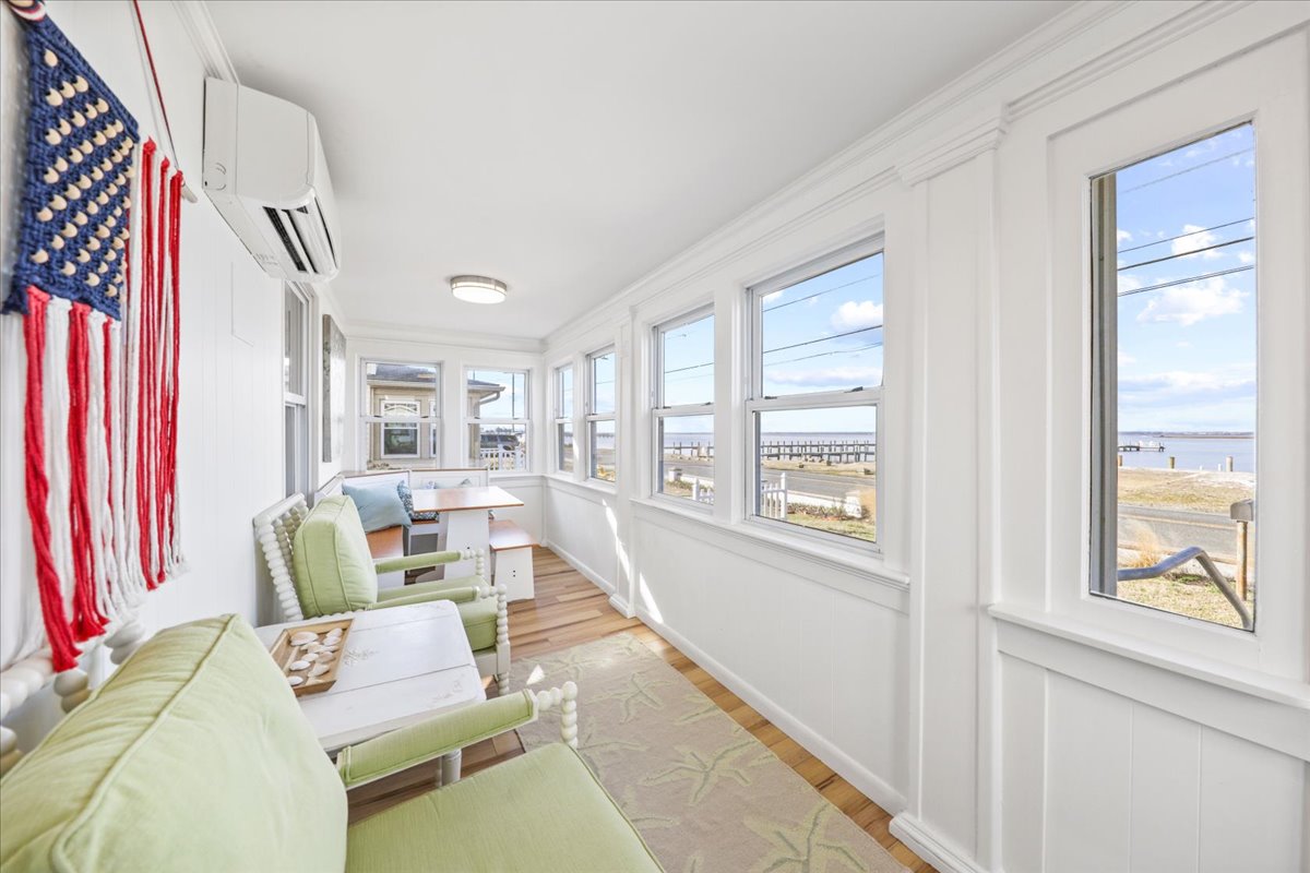 Sip a glass of Pinot and watch the Sun sink into the Bay.