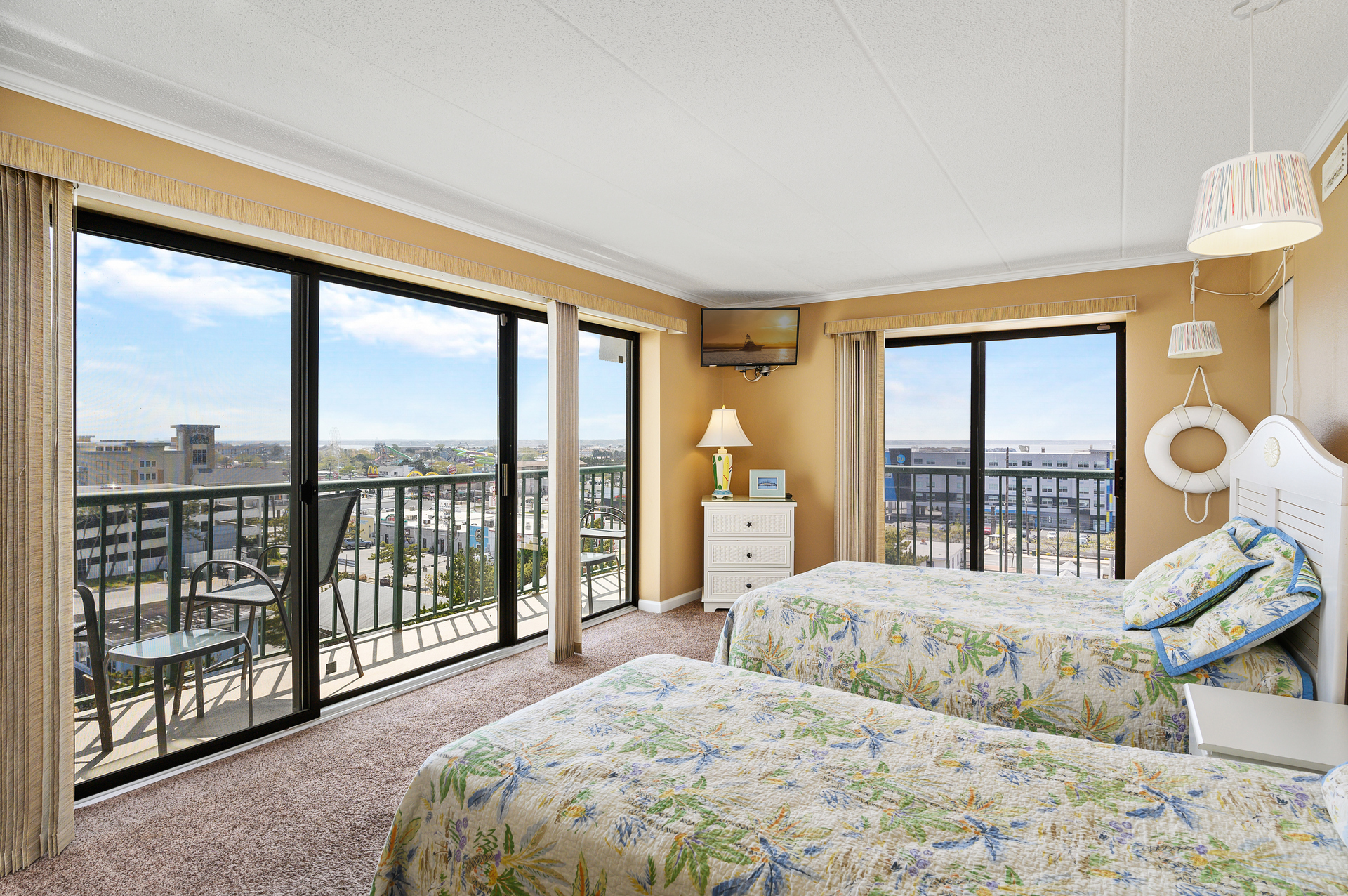 Bedroom 3 also offers stunning views of Ocean City