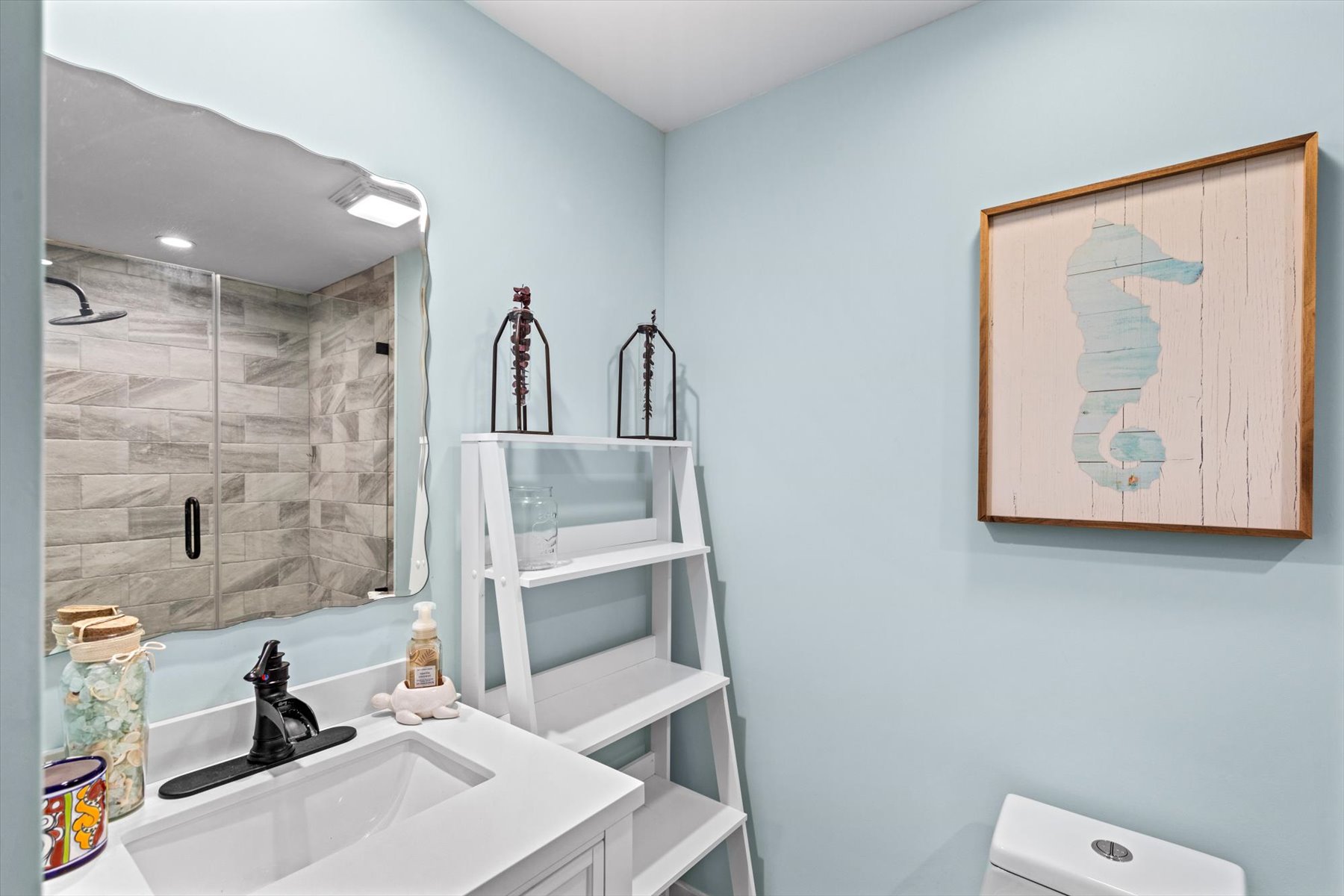 Full Bath 2 is shared and equally lovely!