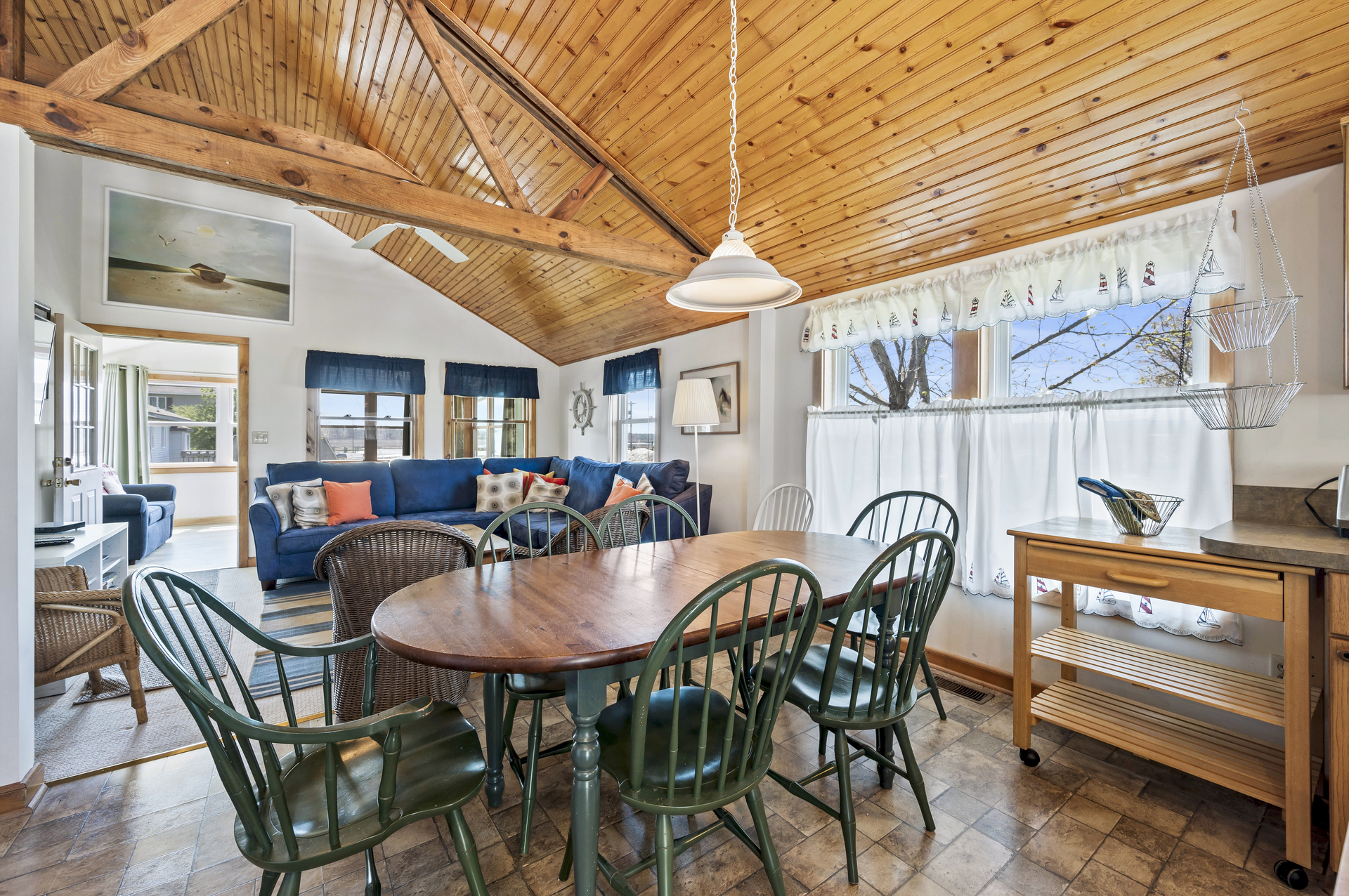 Dine in the comfort of Central AC....