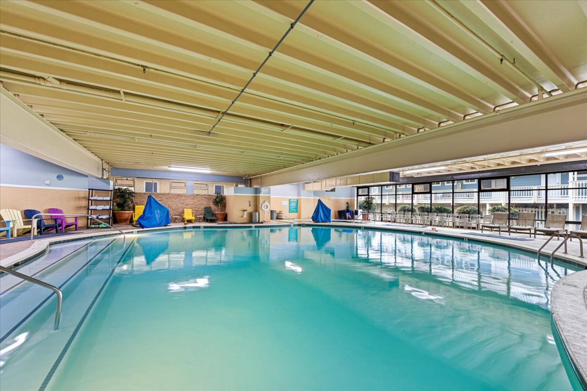 Refresh with a Dip in the Indoor Pool