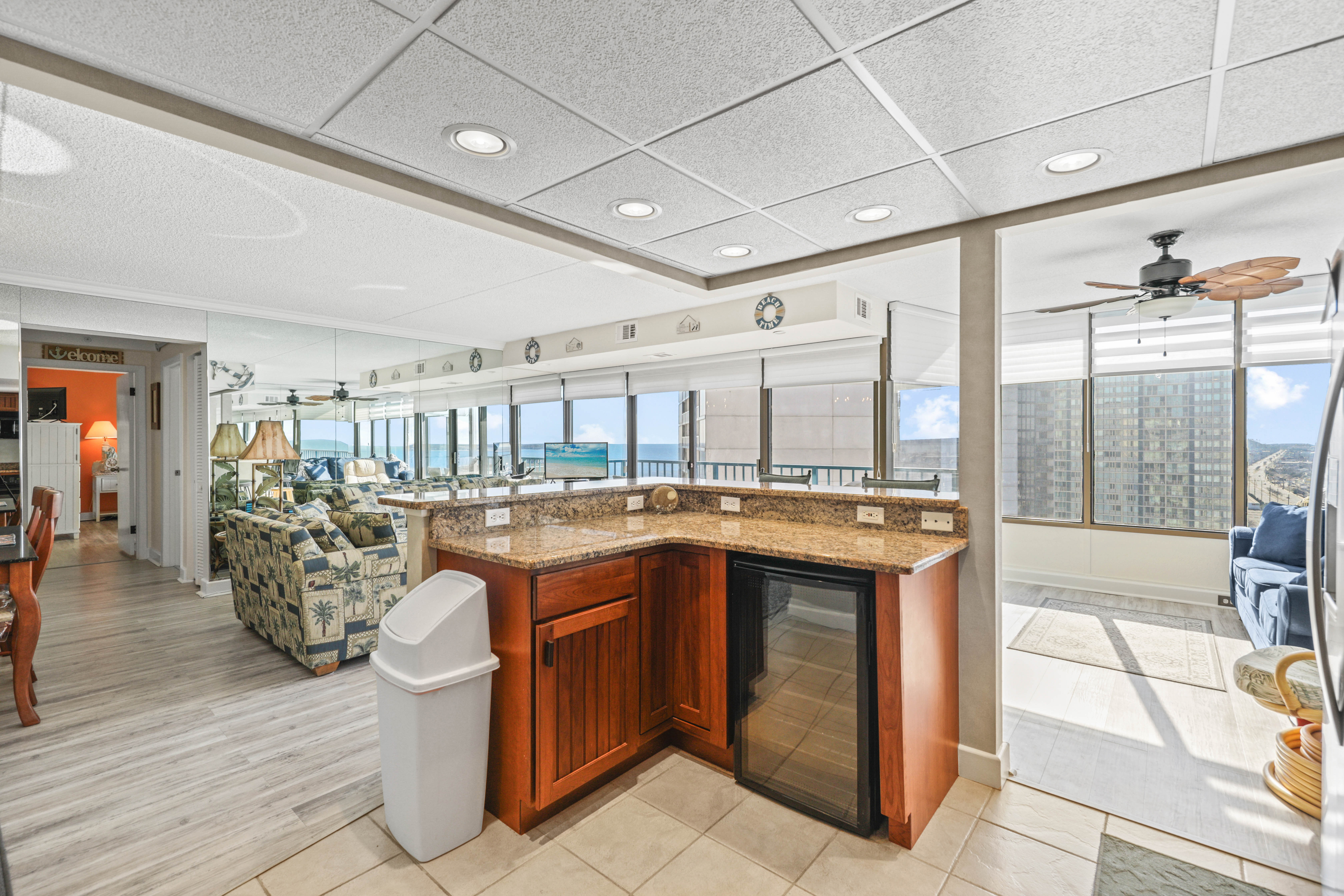 This home comes with its very own dry bar! Just bring the beverages!