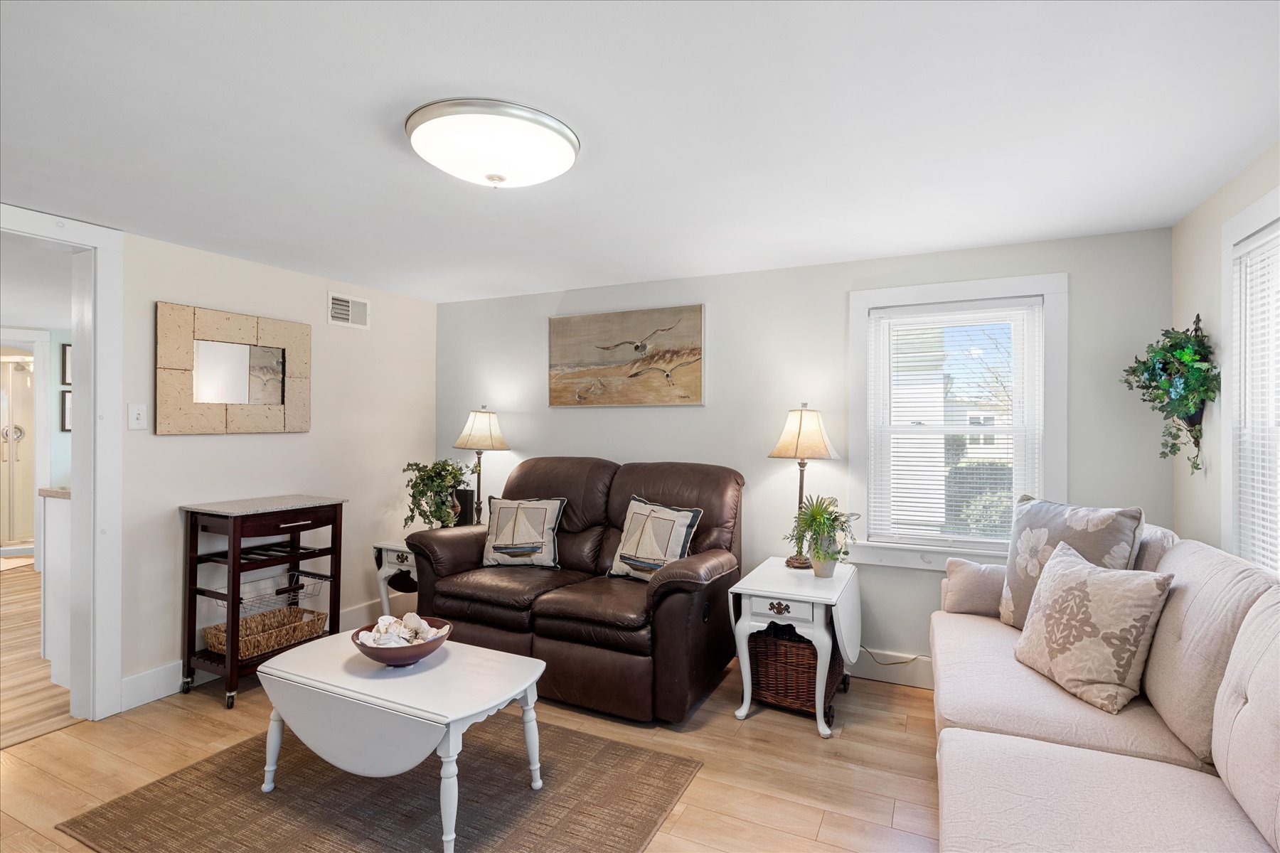 All the comforts of home, and lovingly restored.