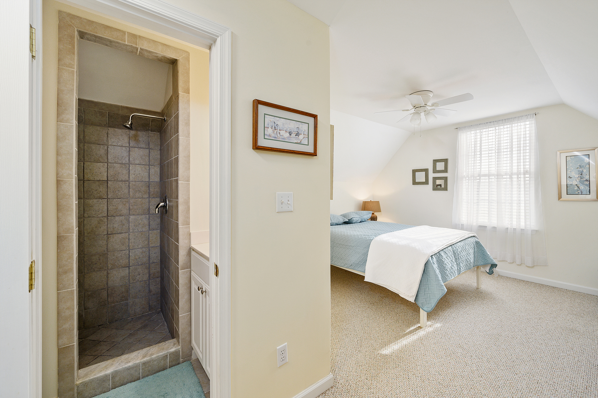 Wander upstairs to find the Junior Master - Bedroom 4.