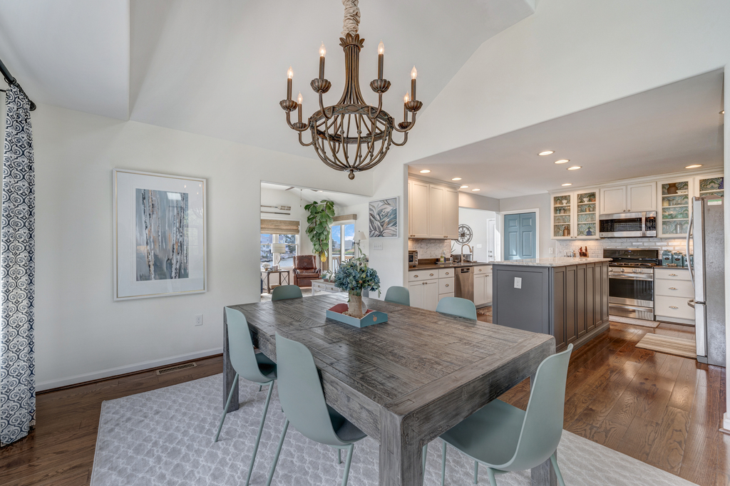 Dine in the comfort of Central AC in the spacious Living Area.