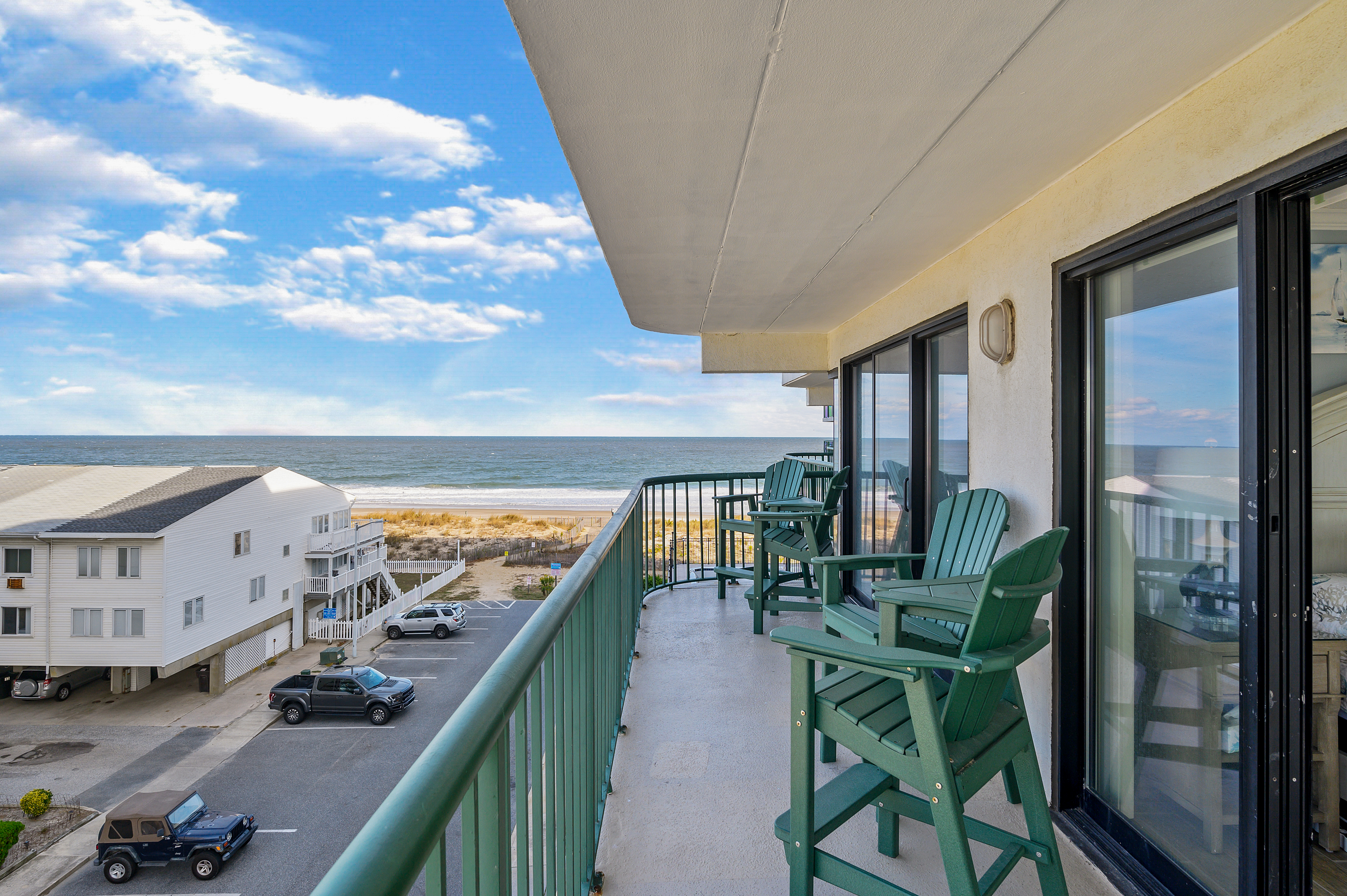 Relax and watch the ocean from the wrap around balcony