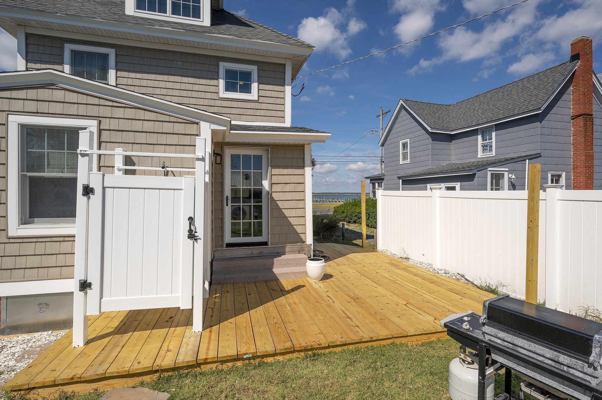 Kick Back while grilling the Fresh Catch of the Day.