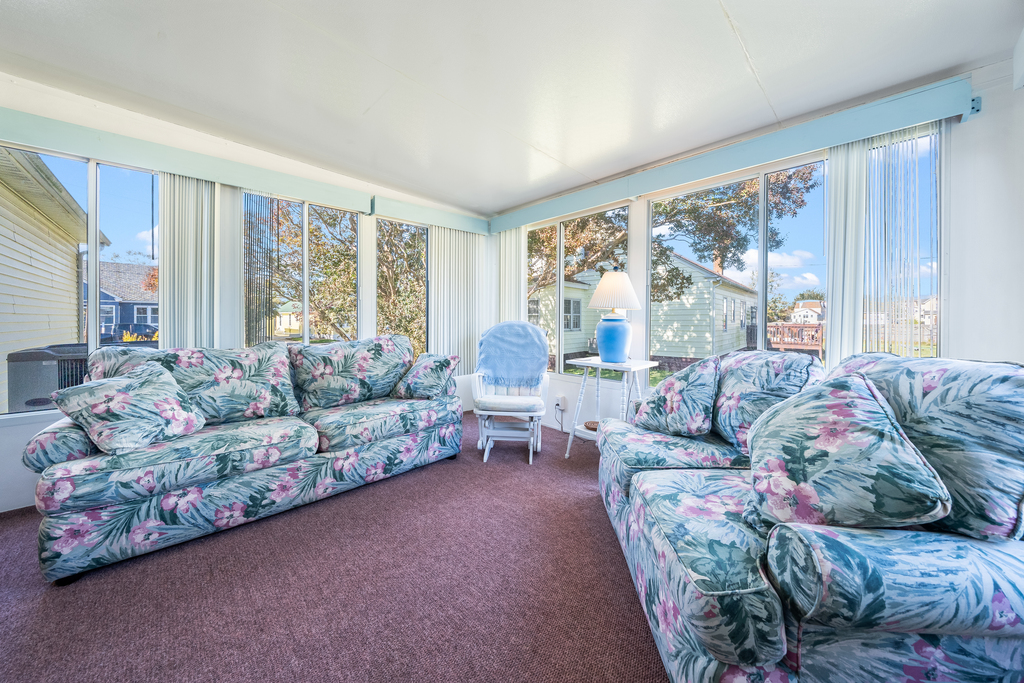 There is a Sleeper Sofa in this area - just in case you need it.