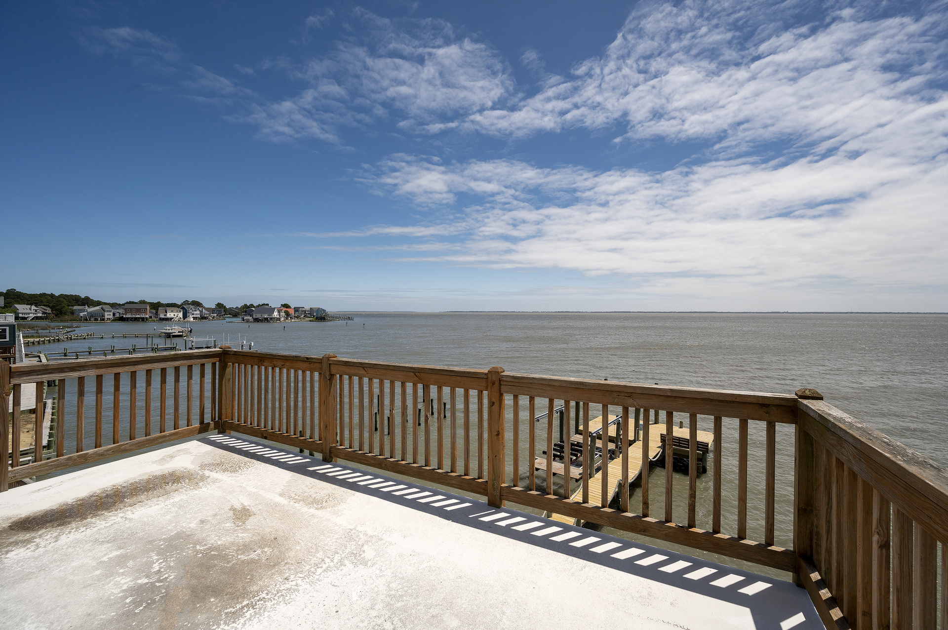 View from Master Private Balcony.