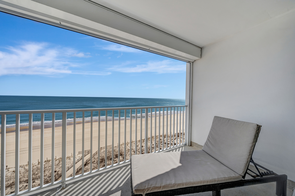 Slip onto your balcony and enjoy your morning coffee or a Famous OC Sunrise!