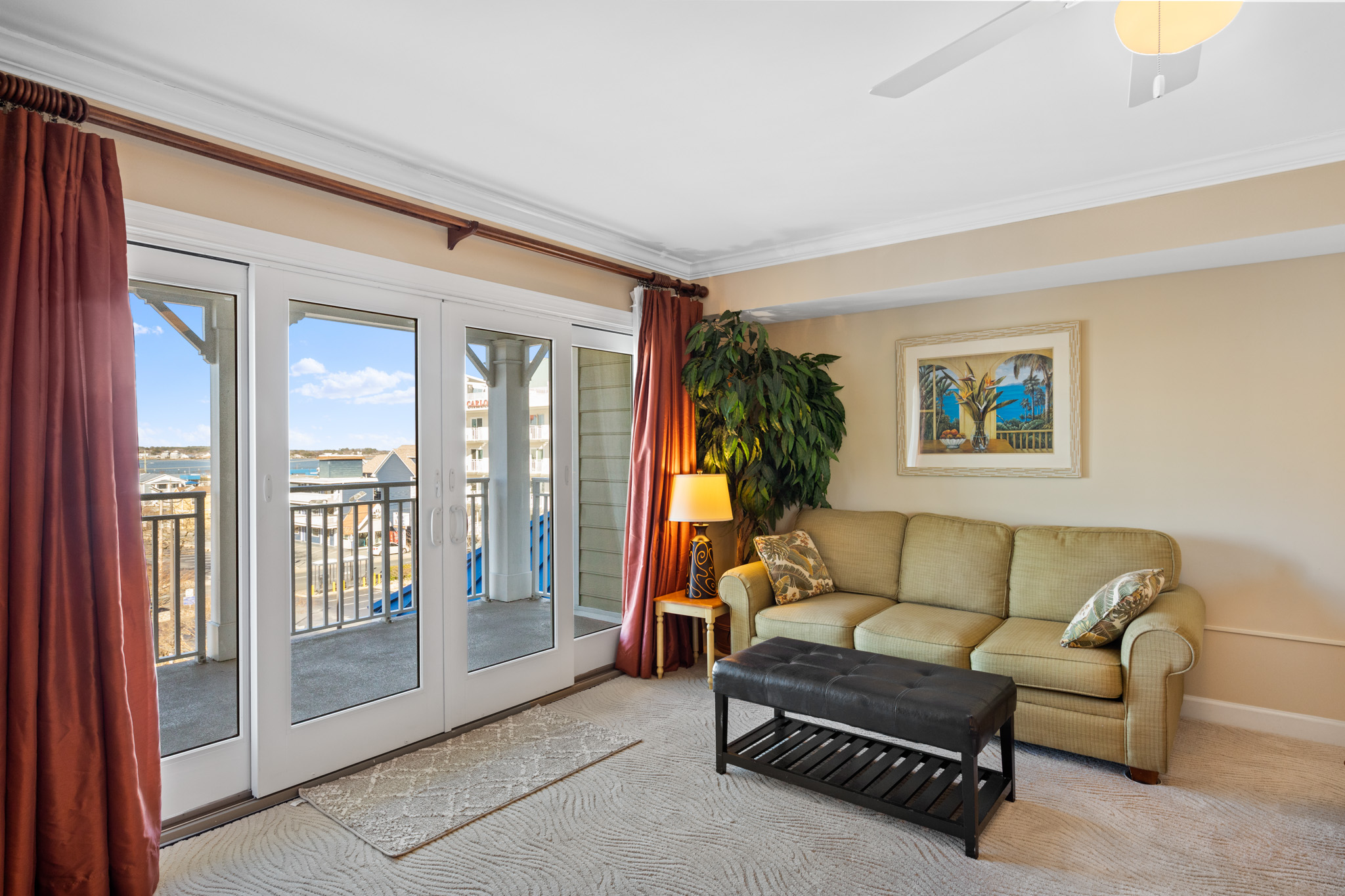 Enjoy Private Access to your very own Balcony.