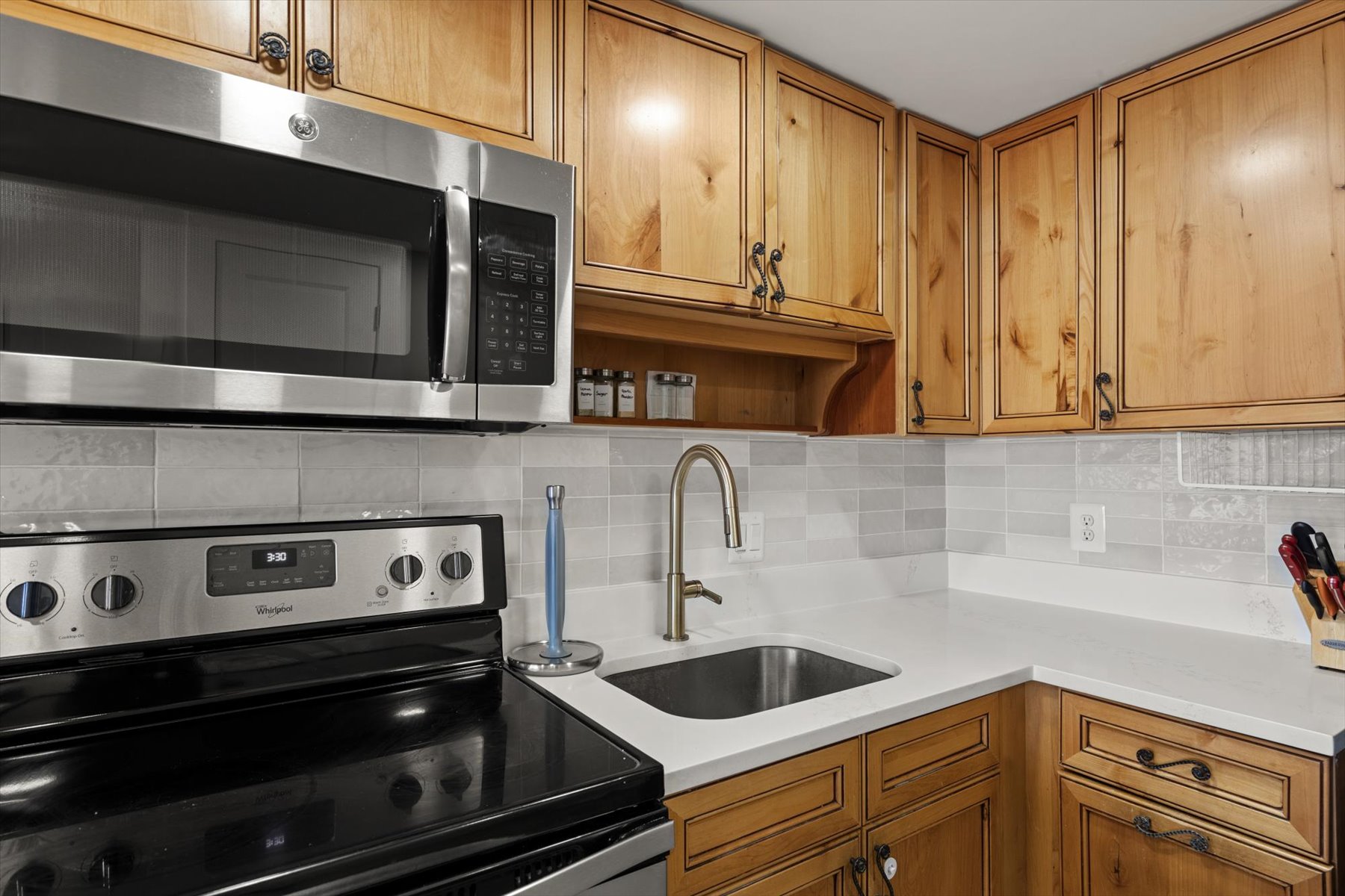 Well-Stocked with everything you may need.