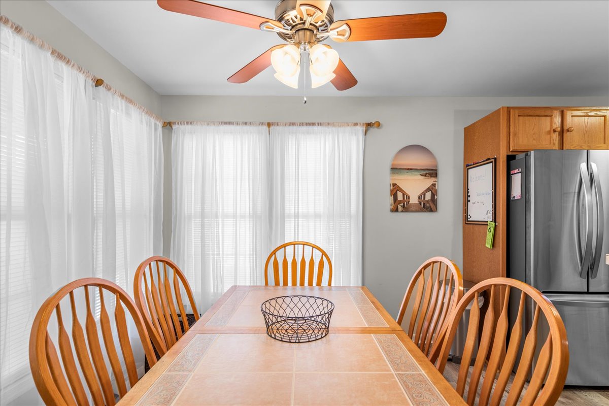 Dine in the comfort of Central AC.....