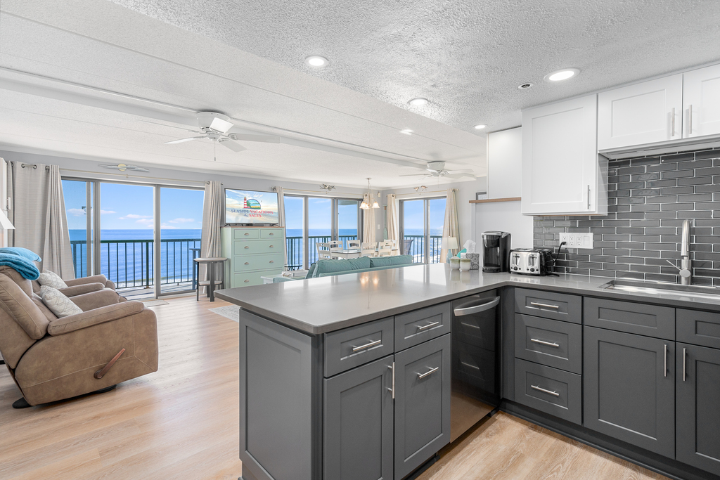 Watch the waves roll in as you prep your Family Meals!