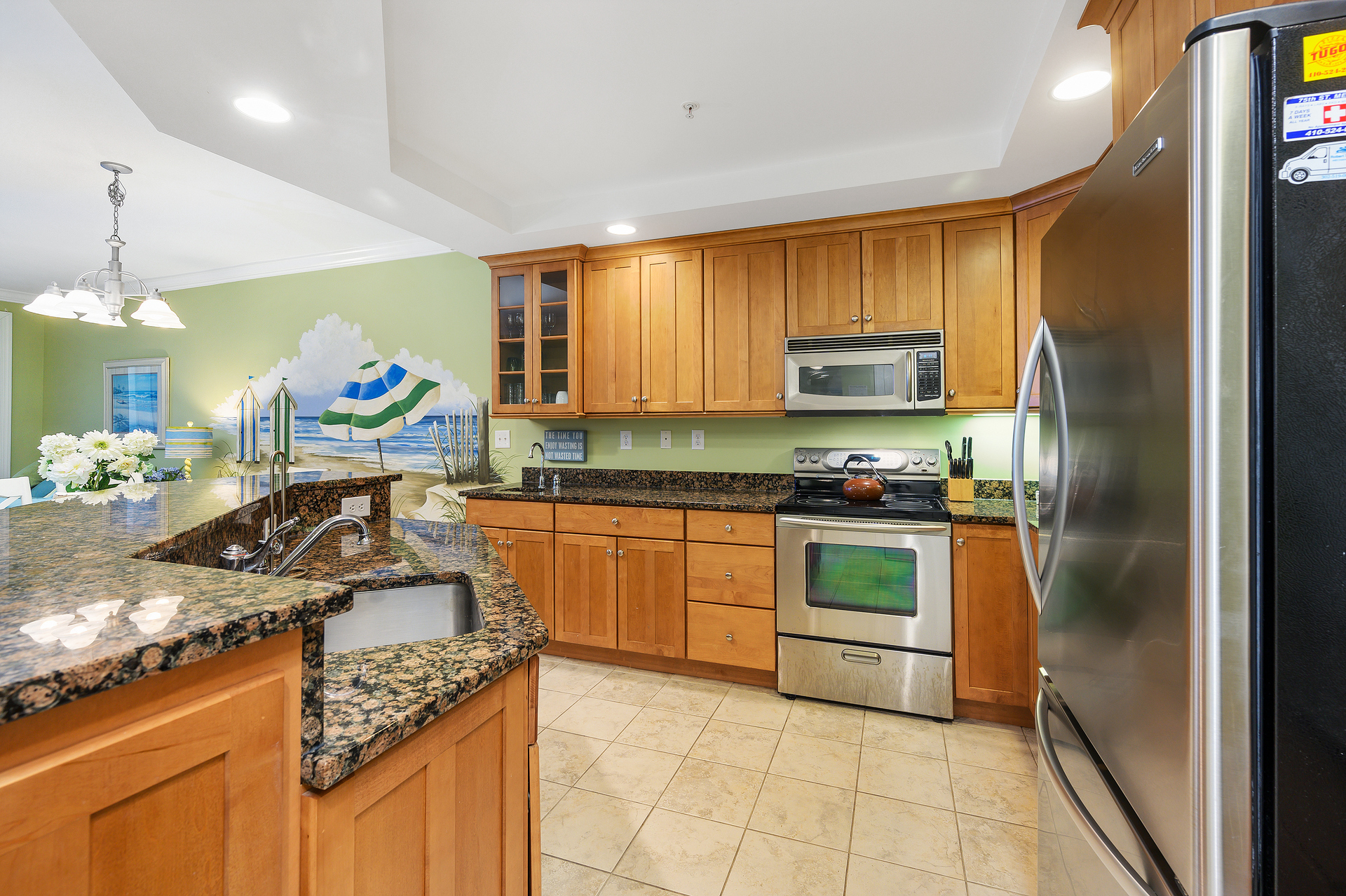 All the comforts of home!