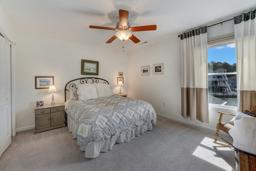 Wandering upstairs, Bedroom 3 has a Queen Bed.