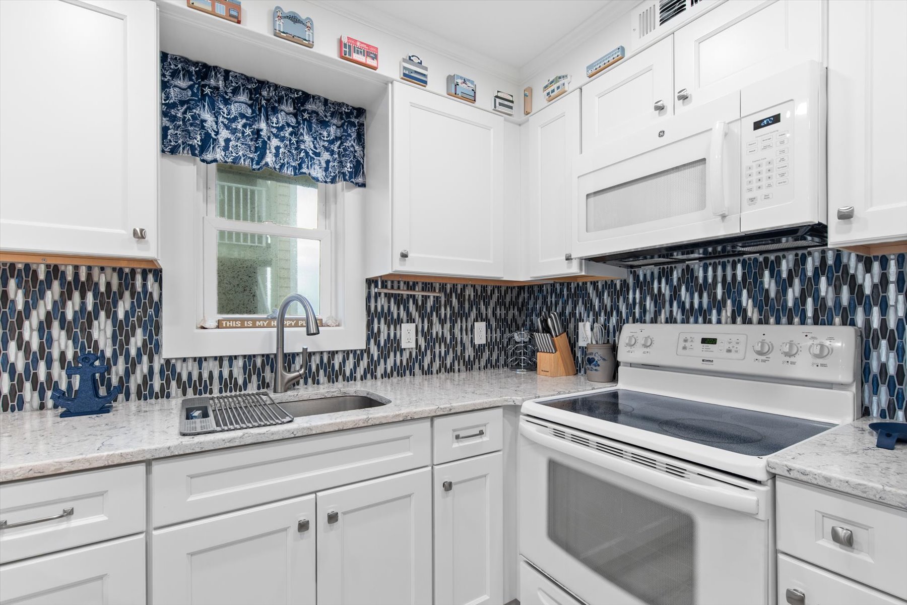 Modern appliances make cooking meals in a breeze!