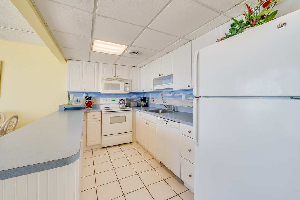 The Chef in your Family will adore the Fully Equipped Kitchen!