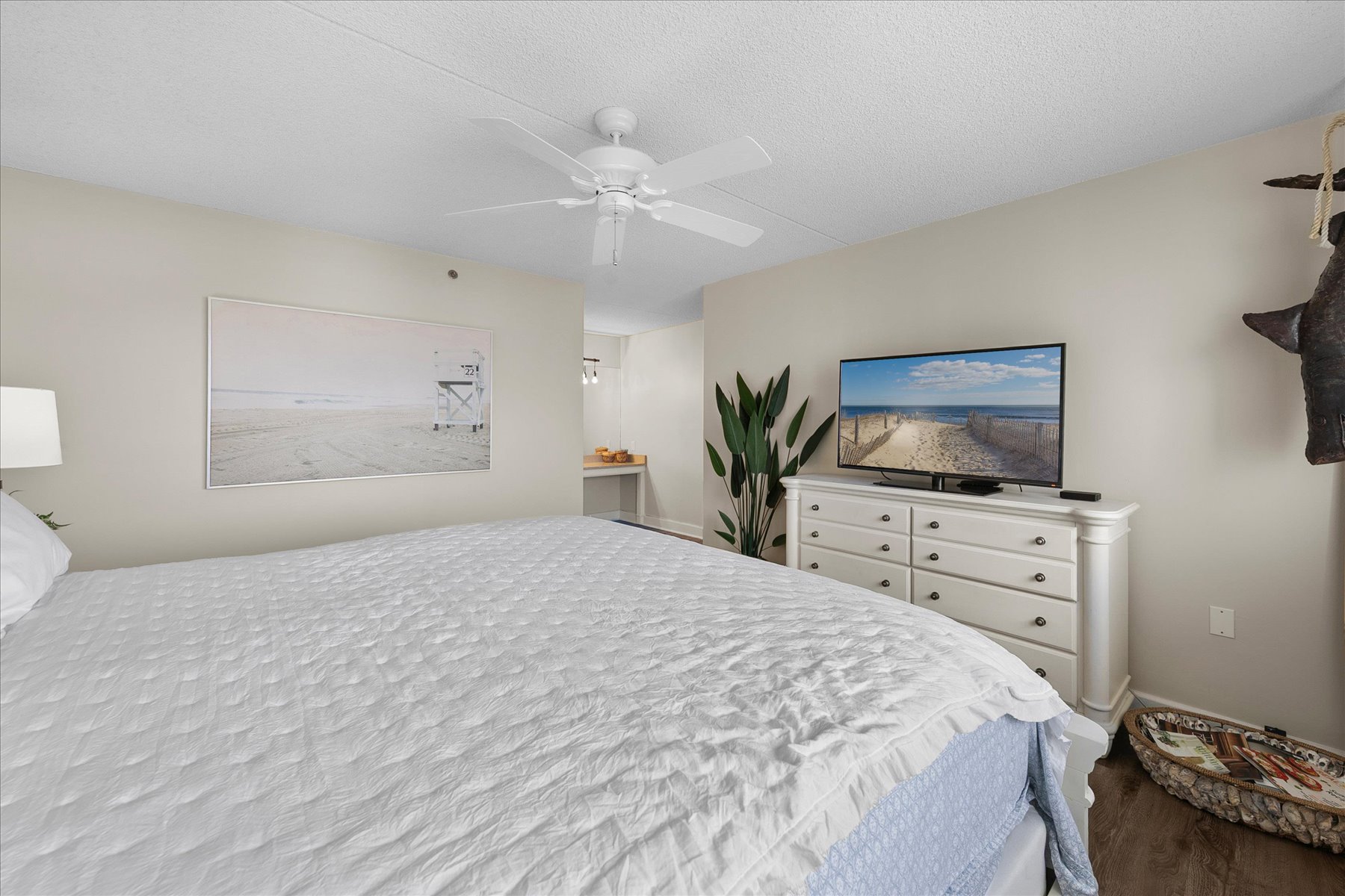 Turn on your favorite Movie after a long day in the Sun!