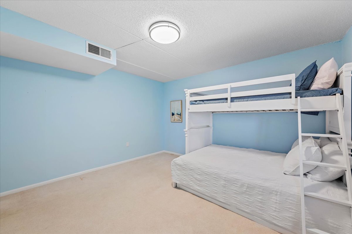 This Bedroom offers a Pyramid Bunk, perfect for your little ones or extra guests!