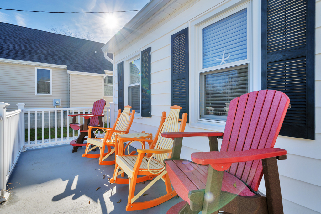 Catch some rays as you watch our Little Island by the Sea come to life each morning!