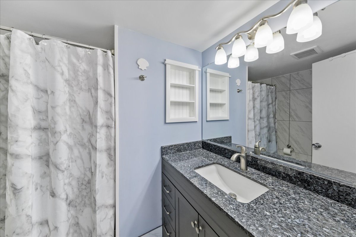 The Primary Bath is the perfect space to freshen up with a Walk-In Shower.
