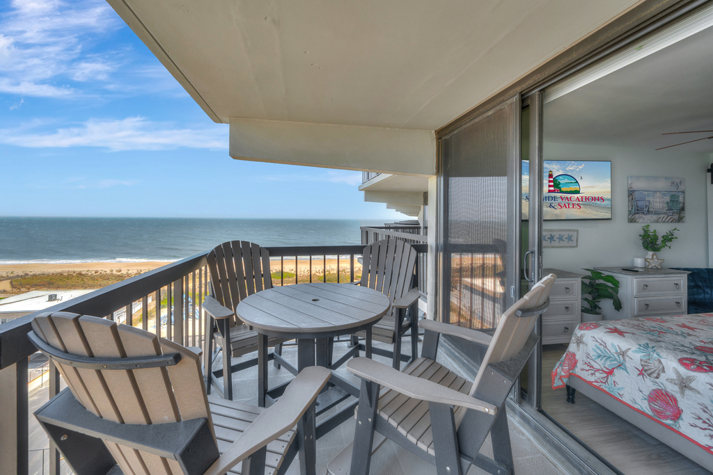Sip your morning coffee and take in the fabulous Ocean & Bay Views.