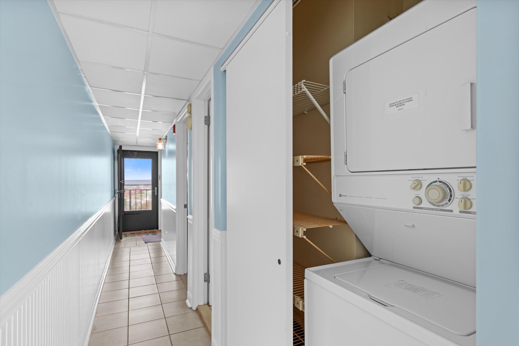 Convenient Stacked Washer/Dryer