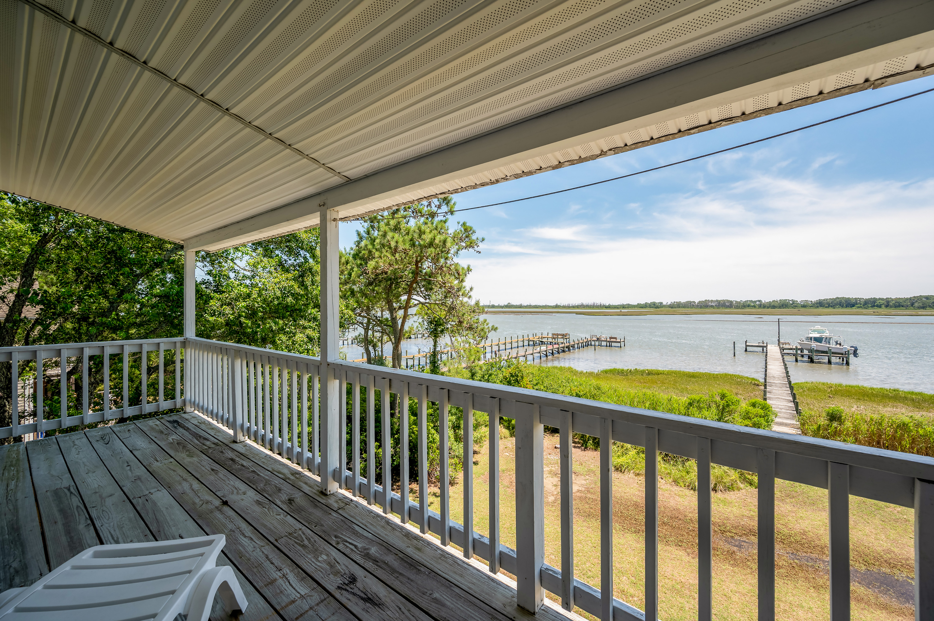 Watch Herons, Eagles, and Egrets fish for their morning meal.