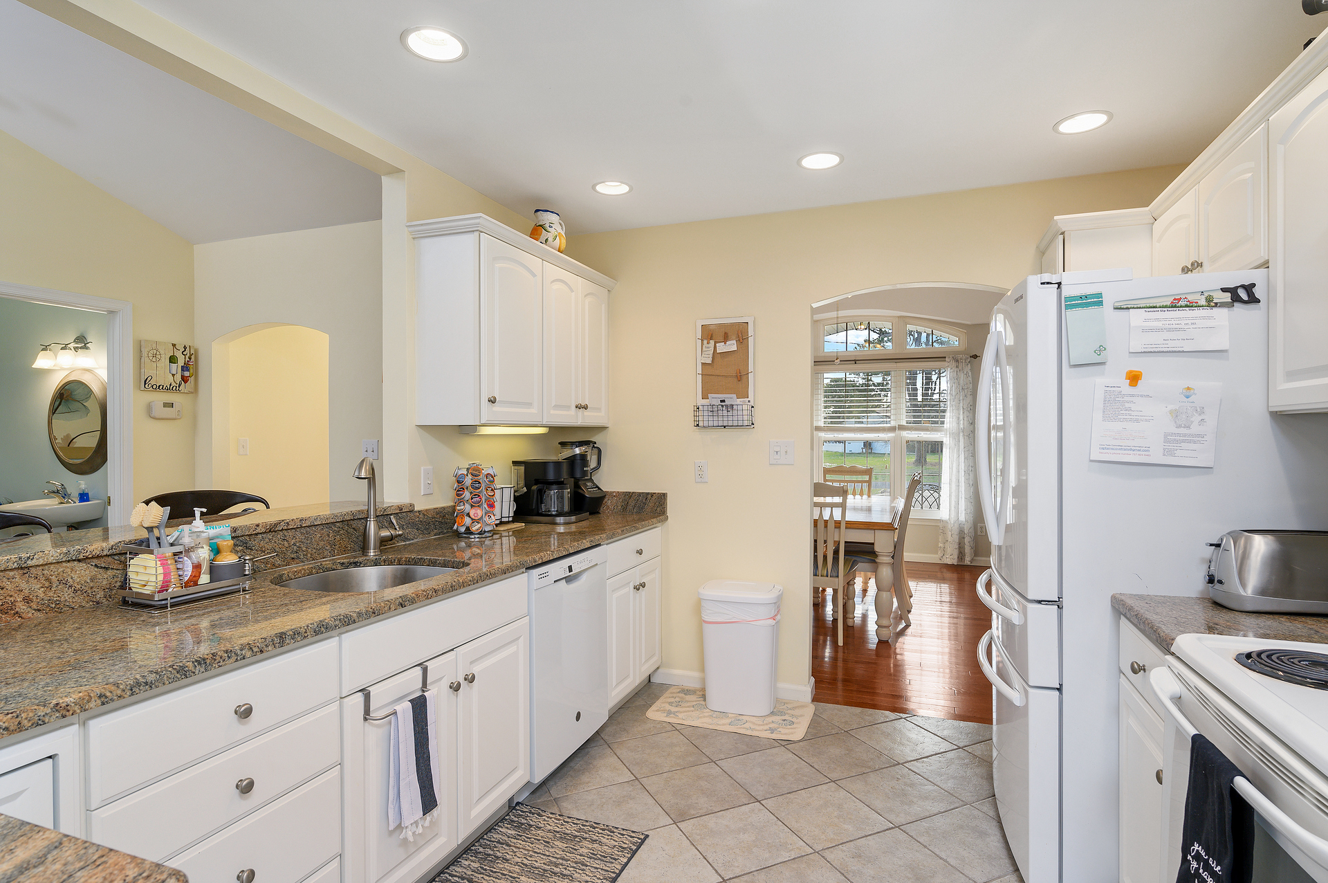 Just off the Kitchen you'll find the huge Dining Room!