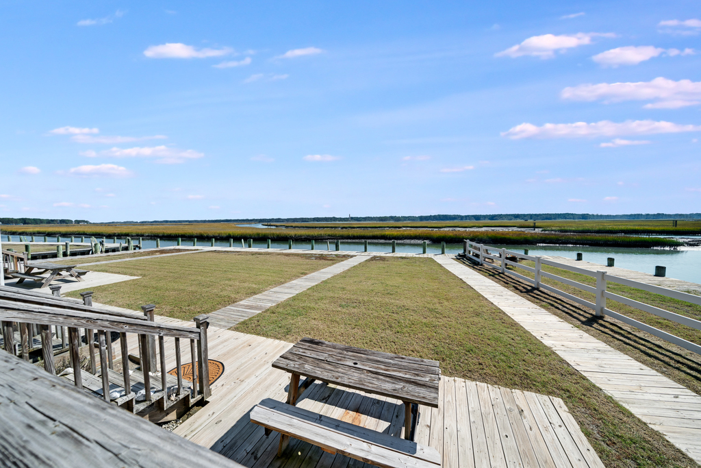 Relax and enjoy tons of wildlife - even Dolphins - right in your own backyard!