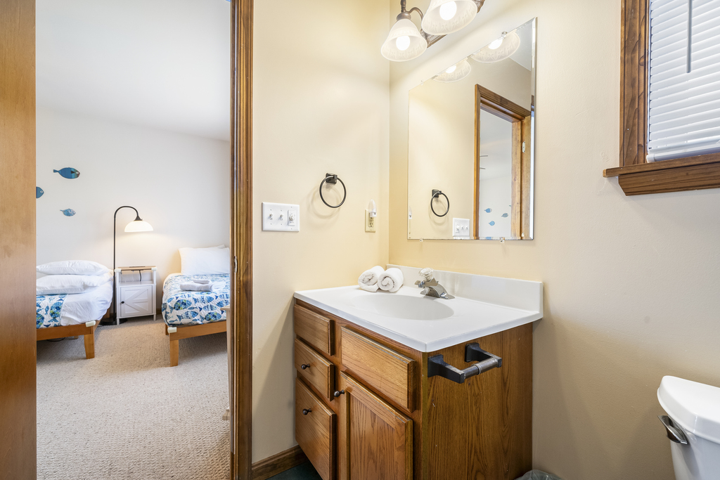 Both Bedrooms 3 and 4 have their own Private Full Baths.