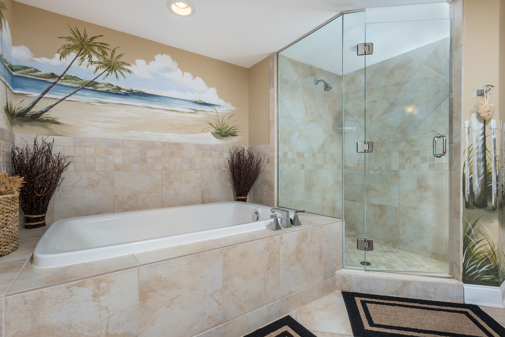 Relax in this Spa-like Primary Bathroom.