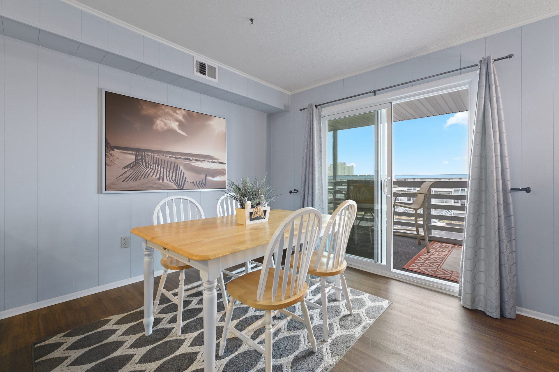 Lovely Coastal Colors & Decor throughout the Condo are warm & welcoming.