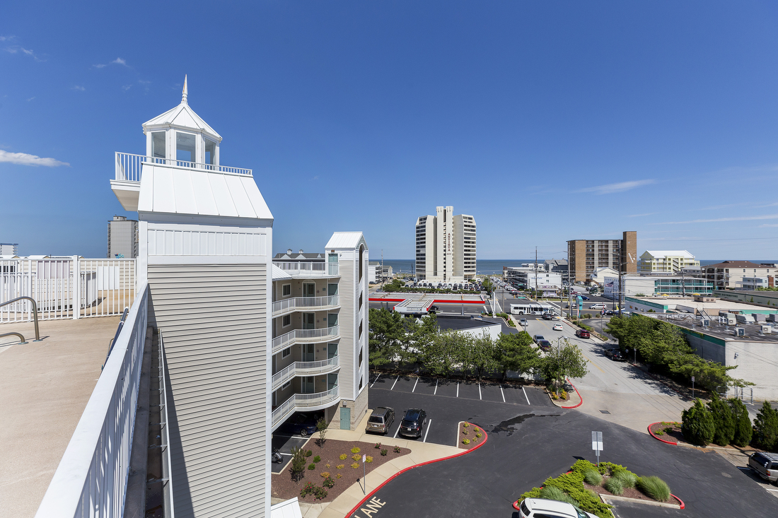 Check out that OC Skyline and Ocean Views from the Pool Deck.