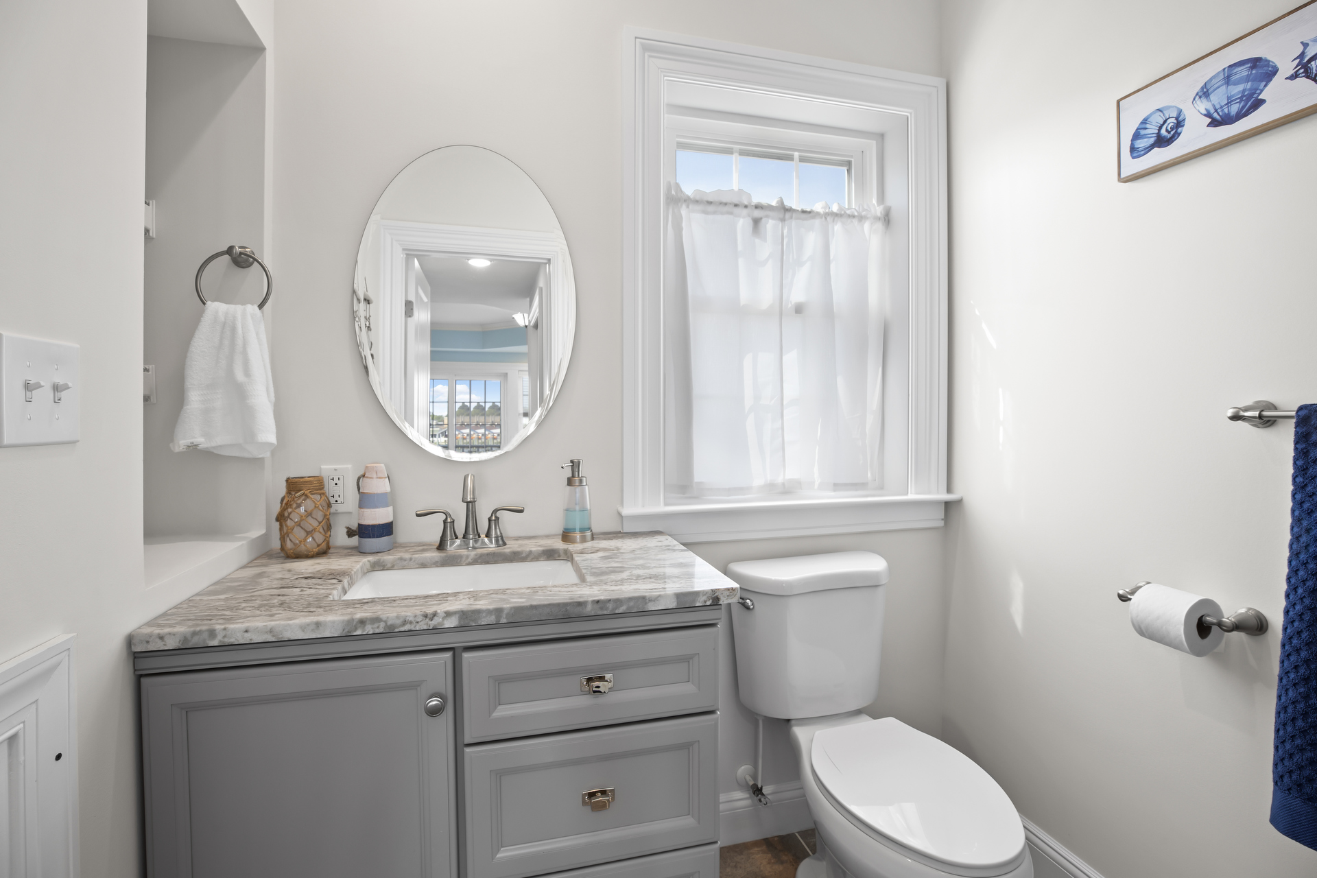 Convenient Full Bath just off the Living Area.