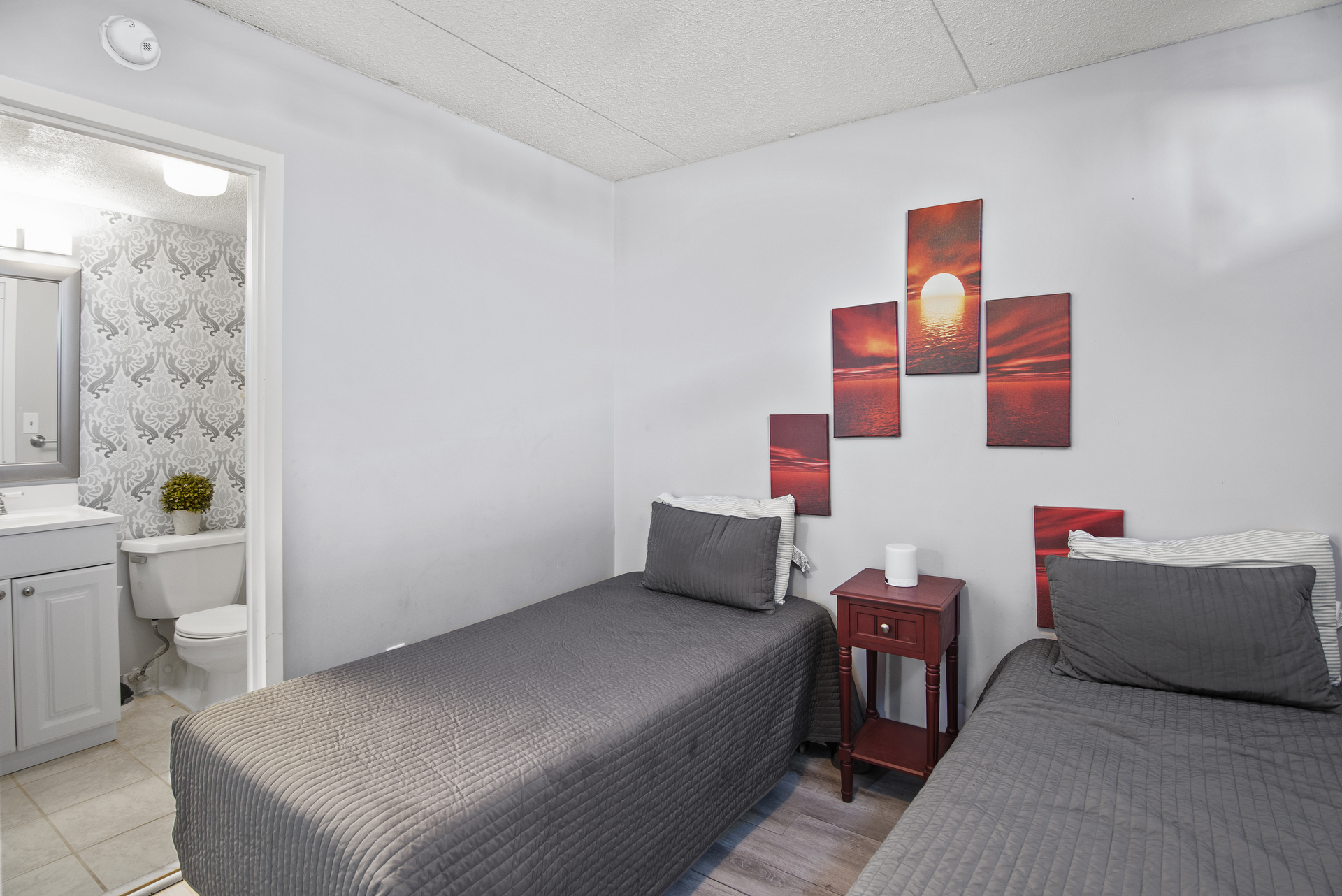 Bedroom 2 also has a Private Bathroom.