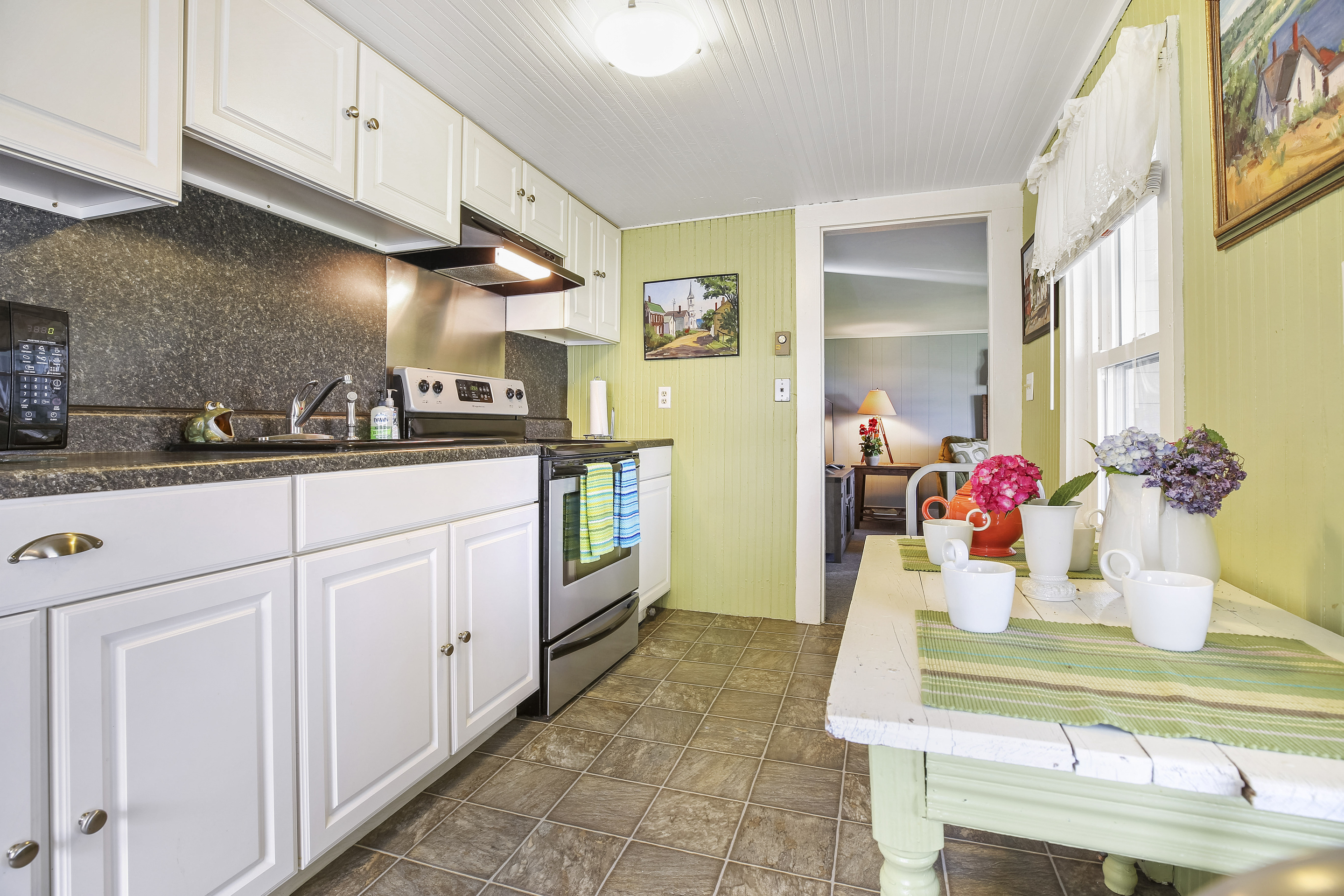 This updated Cottage is just teeming with Local History - you`ll love hearing her stories.