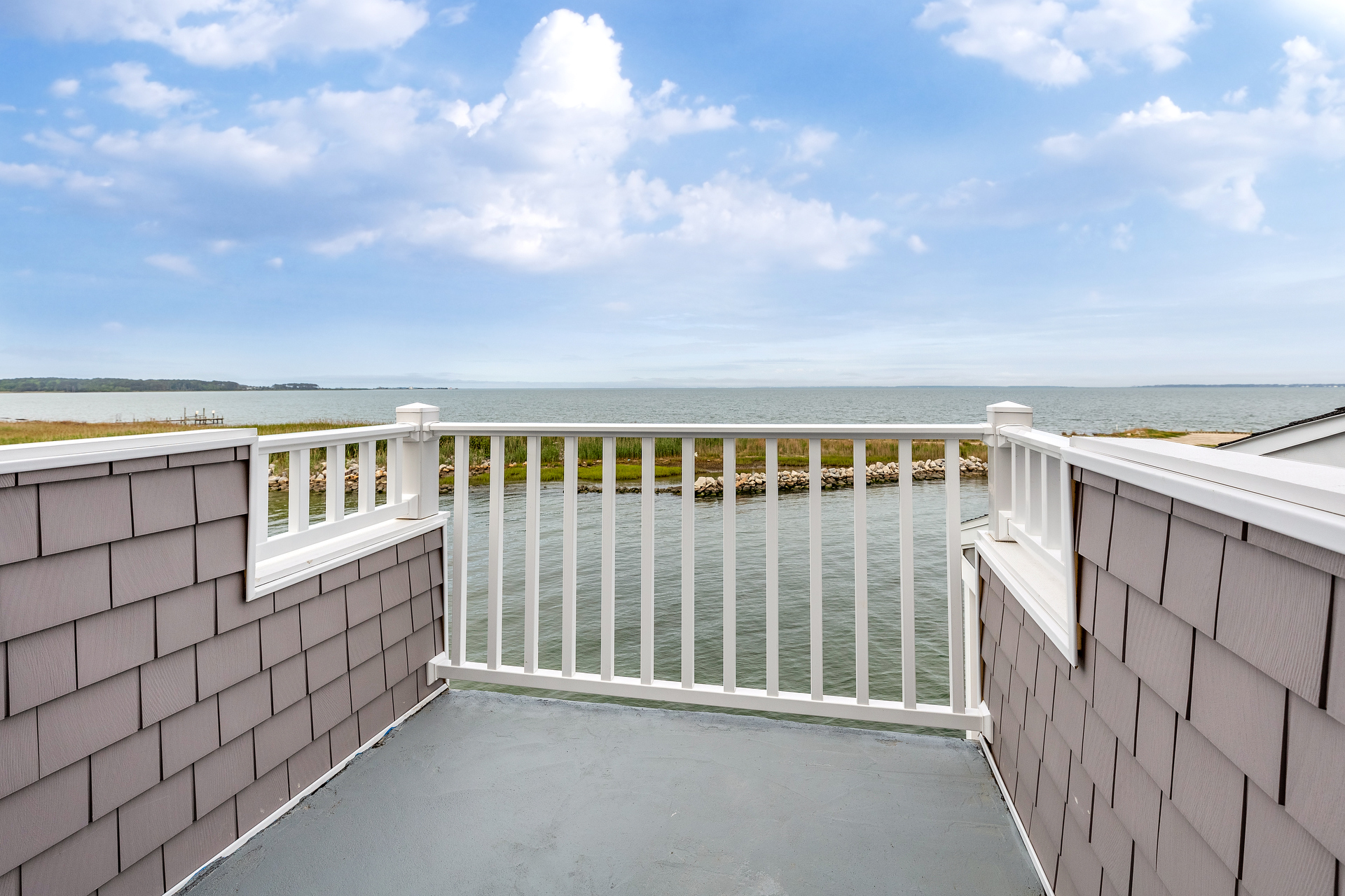 Sneak out to the Private Balcony to stargaze.