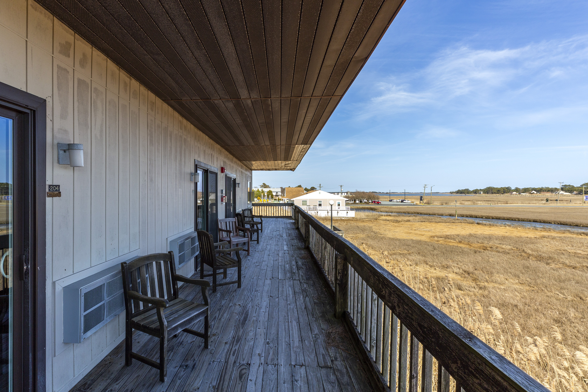 Watch the kids crab from the dock.....