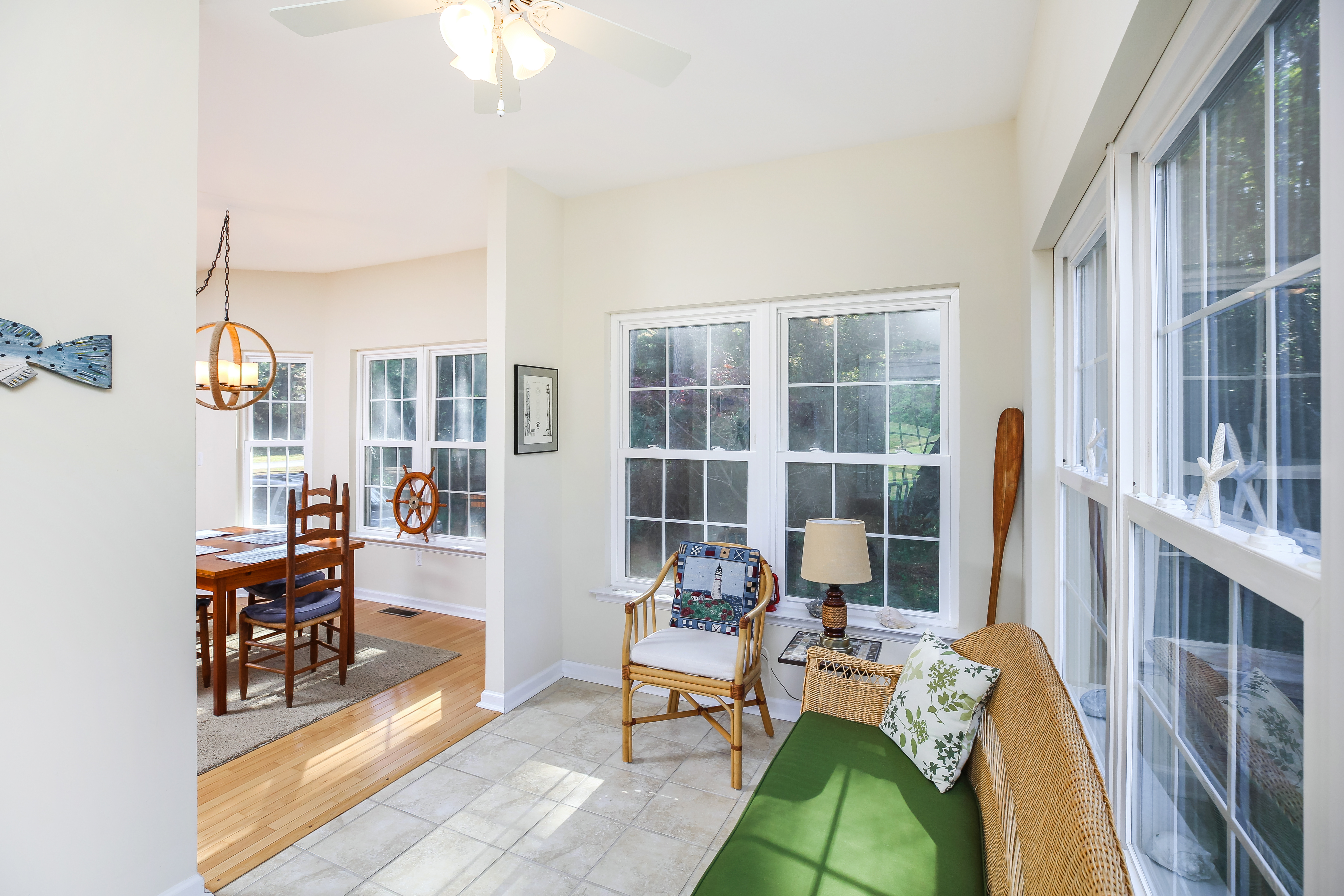 What a great place to relax with a cup of coffee in the morning.