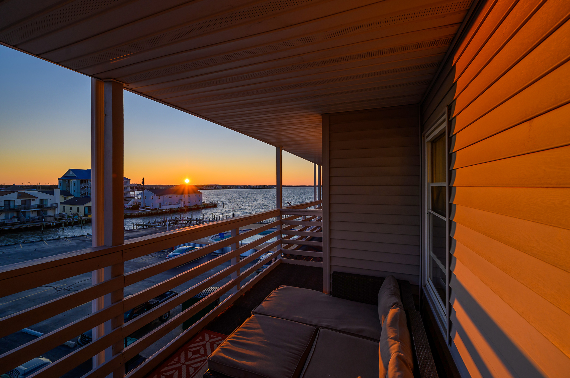 Overlooking the Pool with Sunset Views is spectacular.