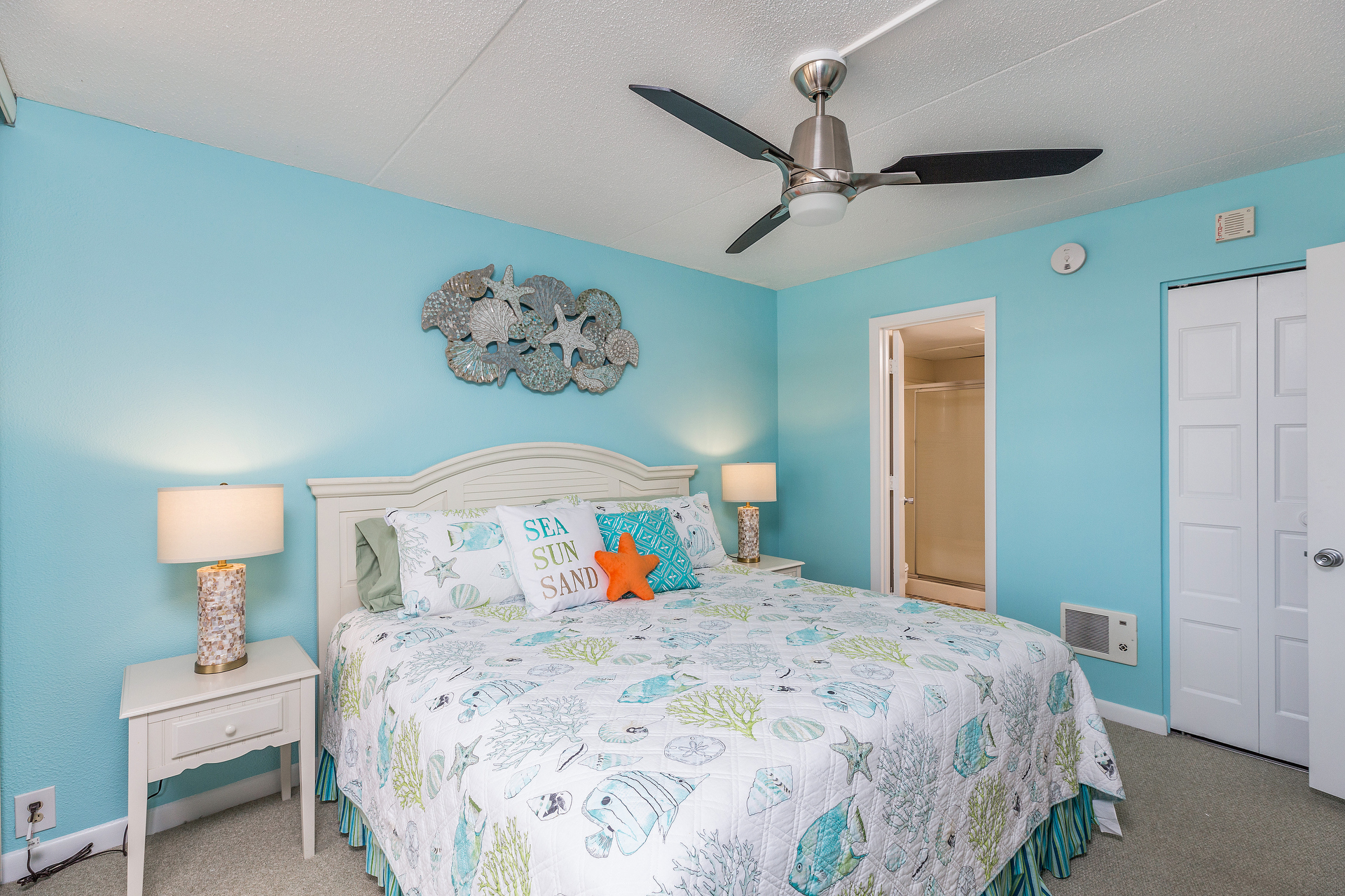 Gorgeous Primary Bedroom with King and Primary Bath.