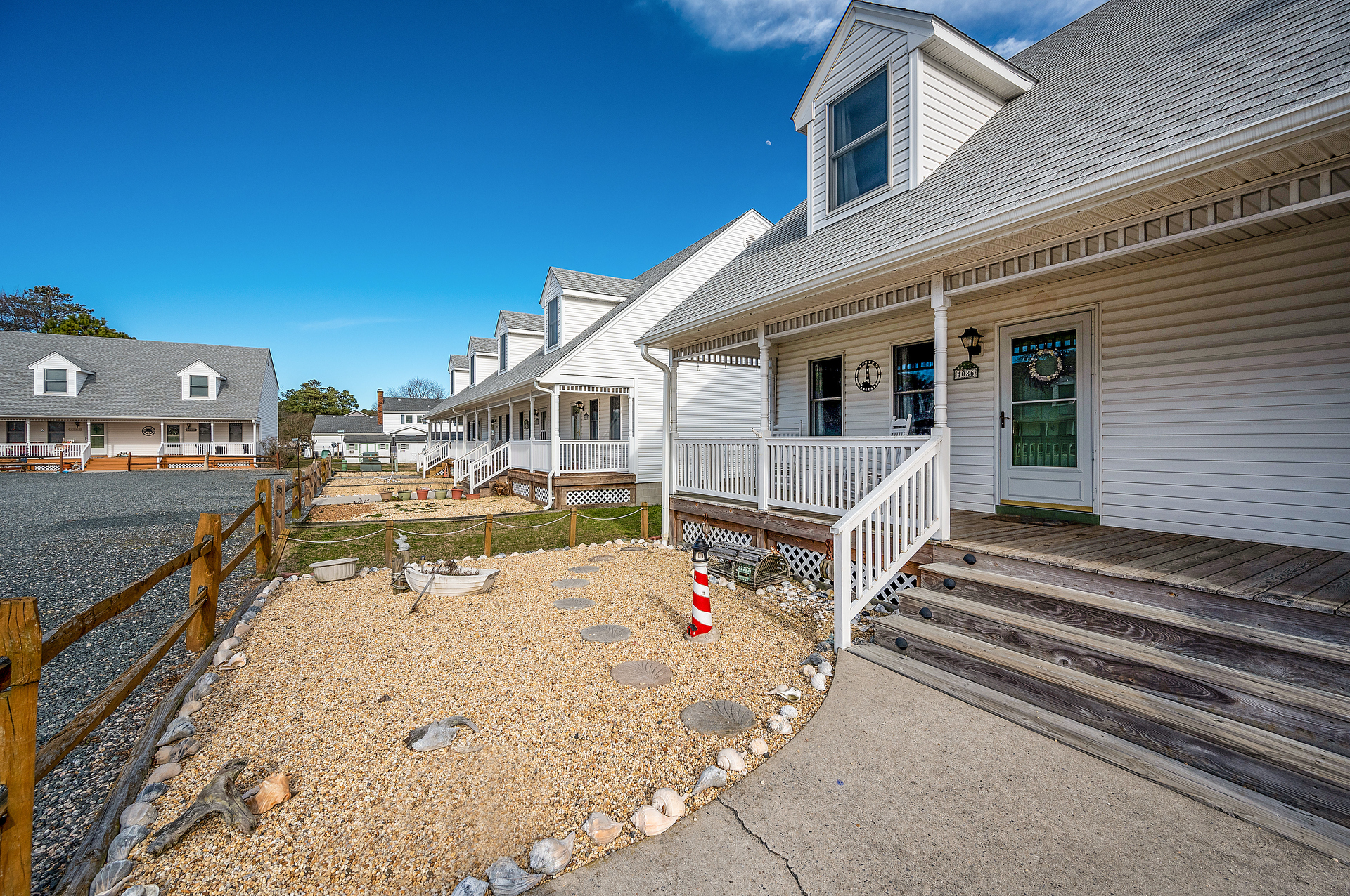 Beautifully decorated both inside and out.