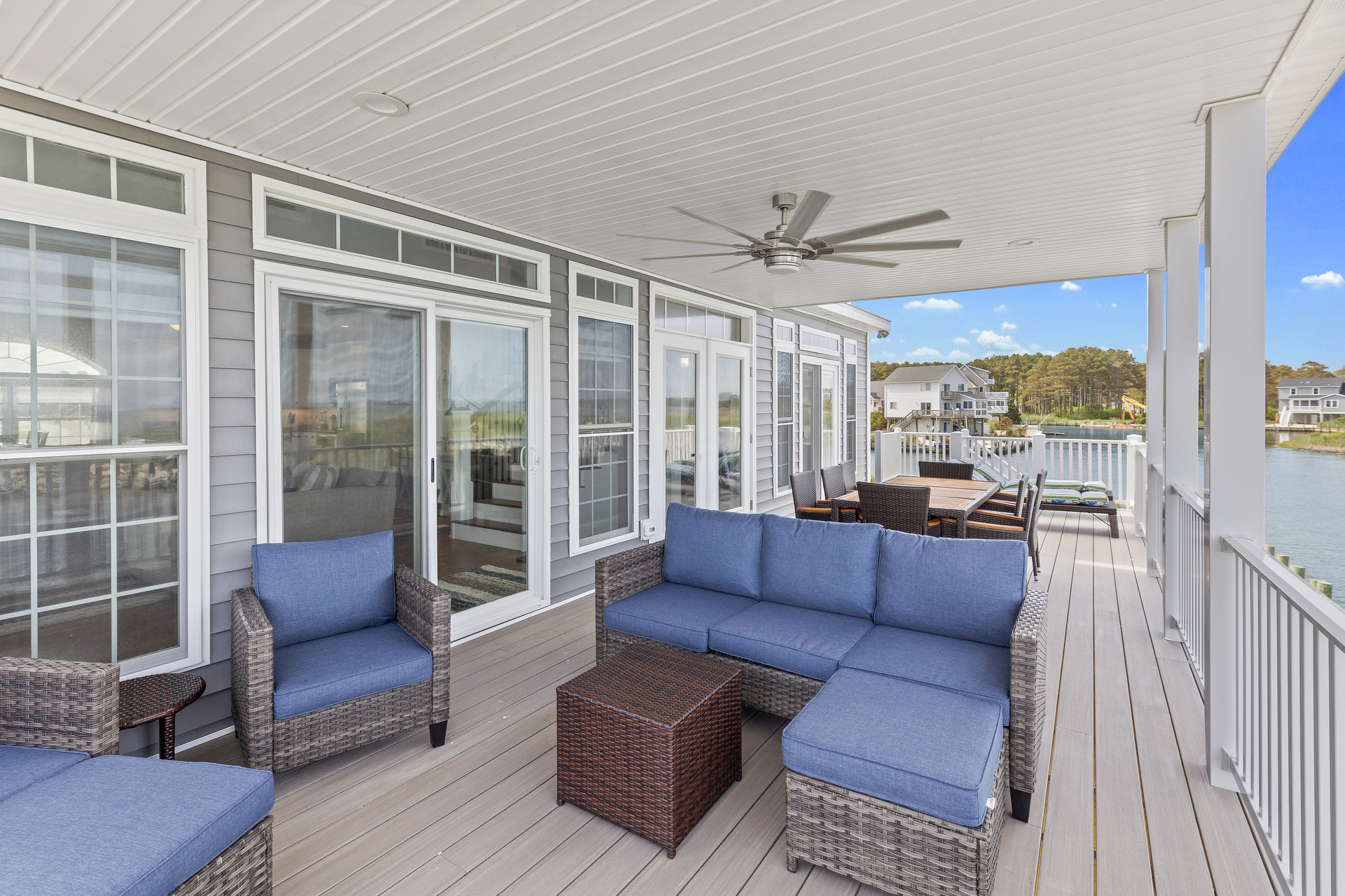 A great place to share stories of the day's adventures.