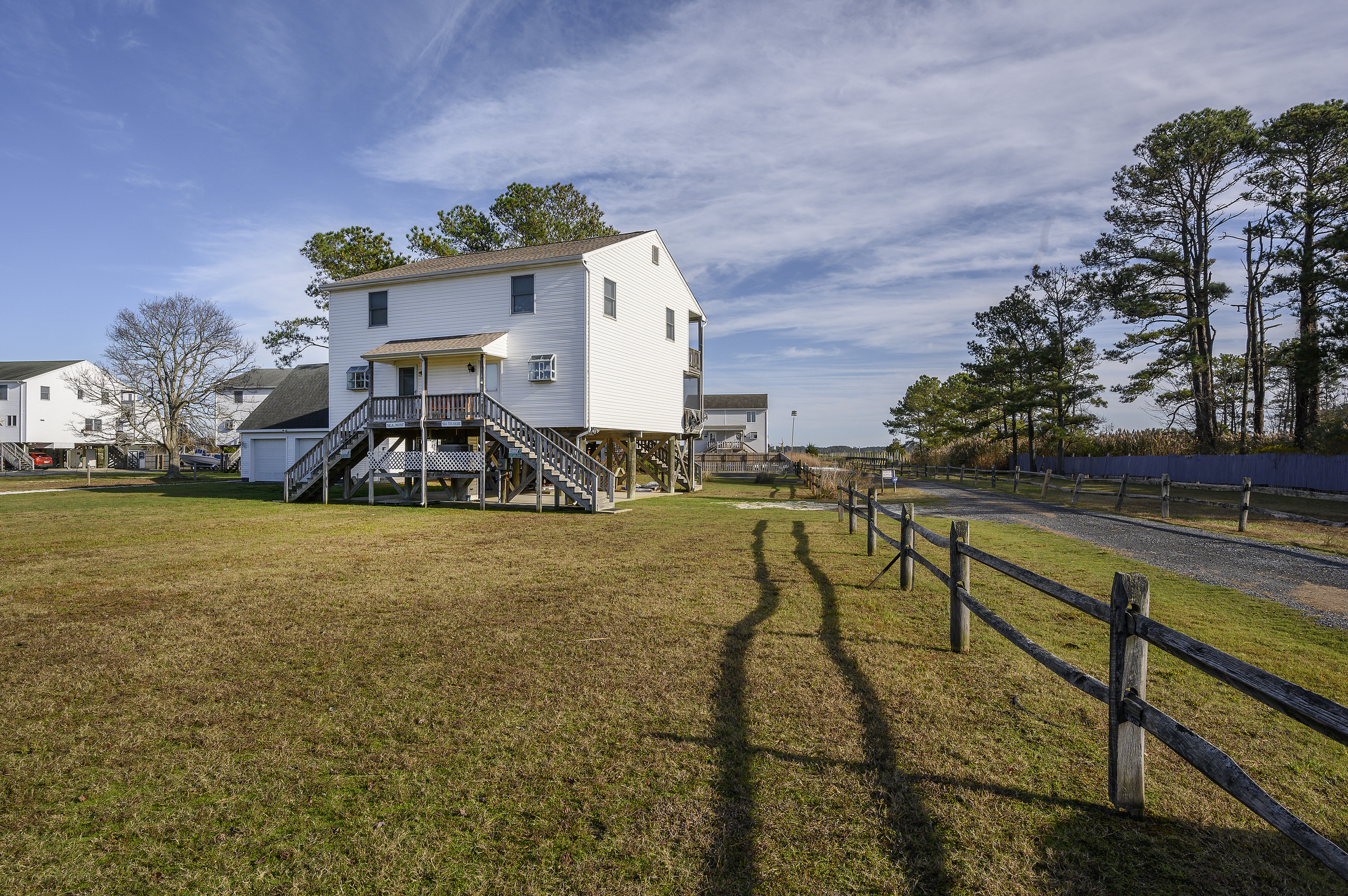 Sea Treasure & Sea Mist are located at the corner of Pony Swim Lane & Ridge Road.