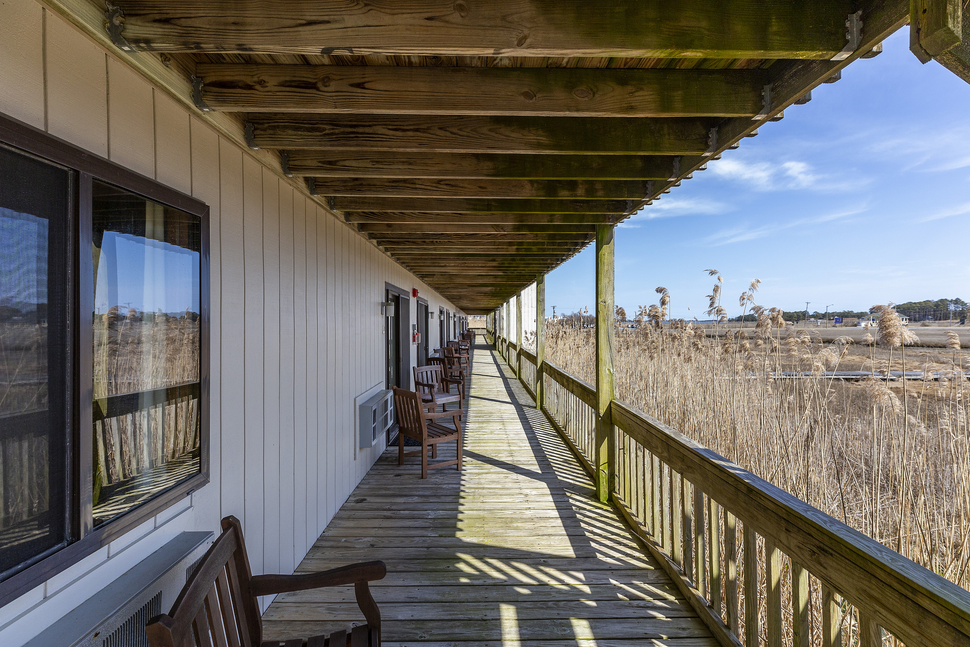 Sit and take in those salty, sweet sea breeze.
