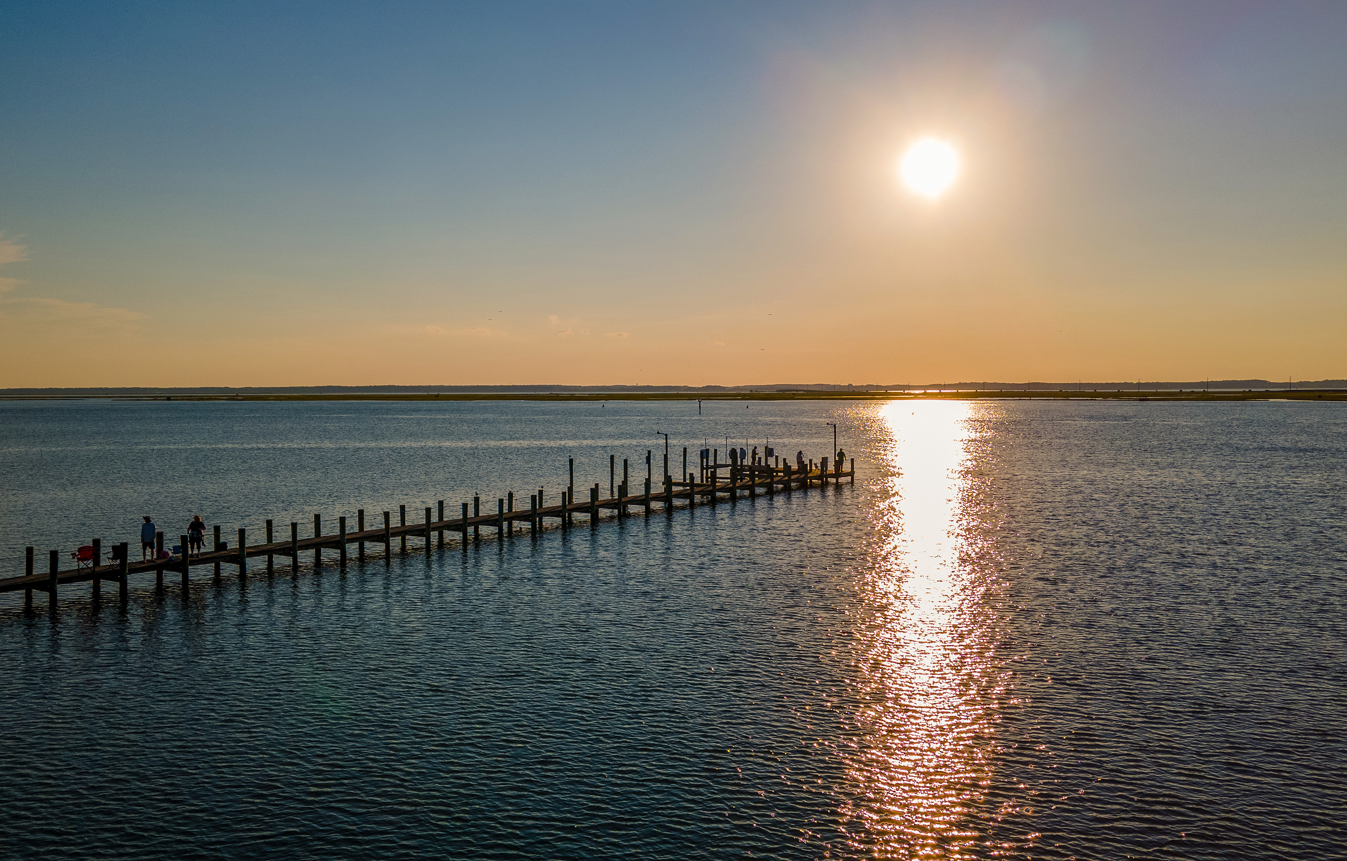 Take in that salty, sweet bay breeze.