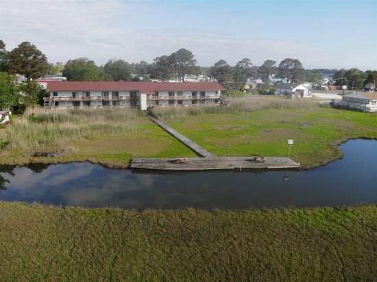 Located on lovely Eel Creek only minutes from Assateague National Seashore.