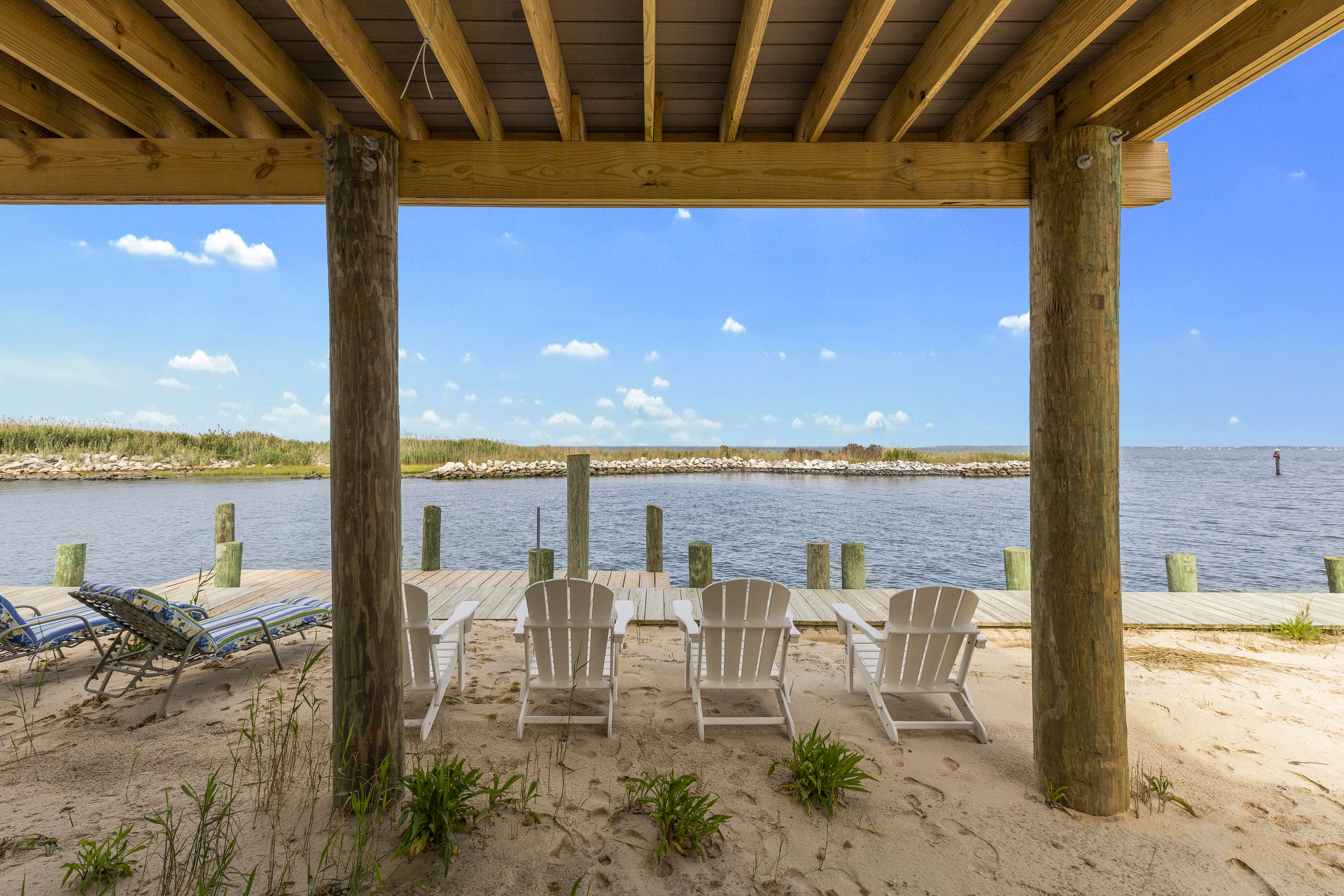 Fish, Crab, and Kayak right from the Dock!